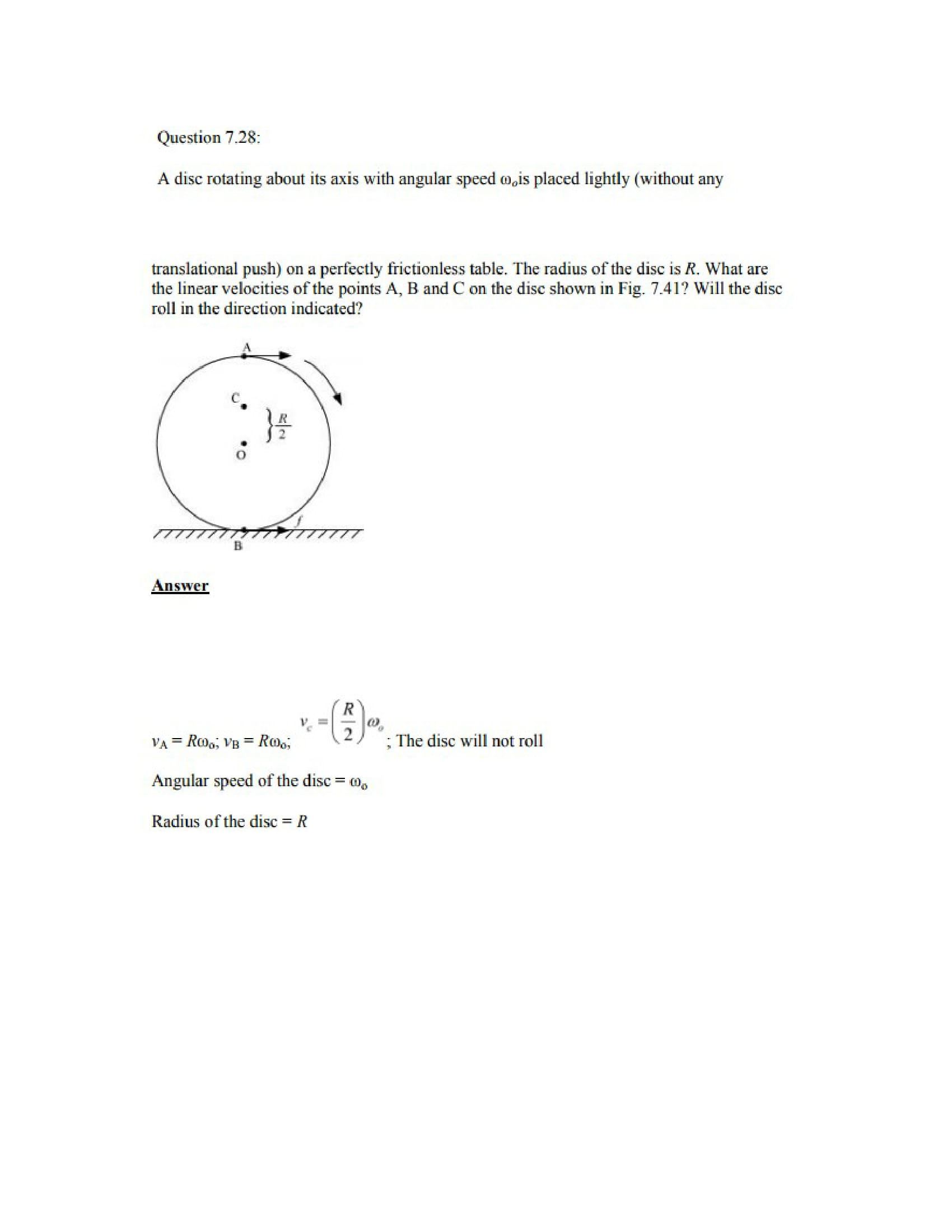 Physics Numericals Class 11 Chapter 7 46