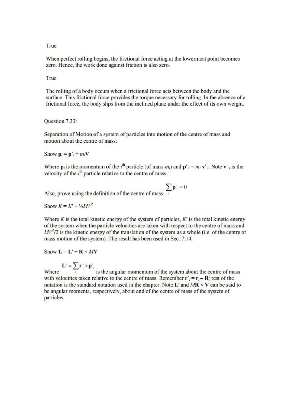 Physics Numericals Class 11 Chapter 7 56