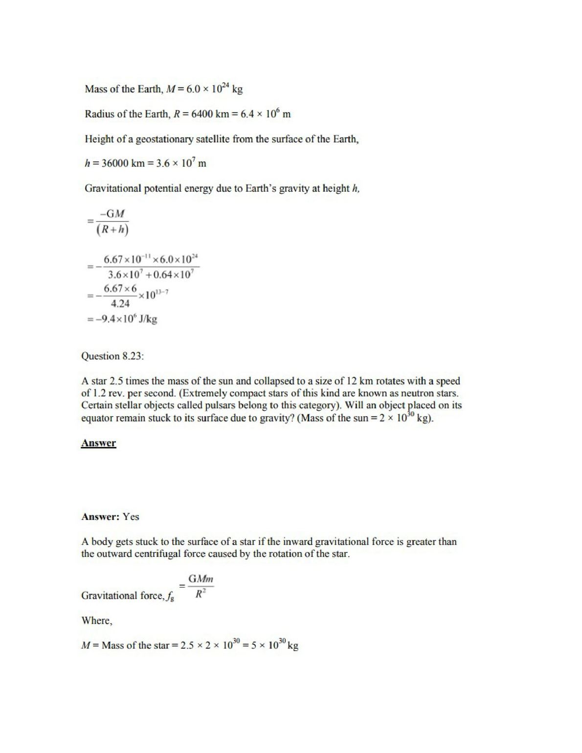 Physics Numericals Class 11 Chapter 8 26