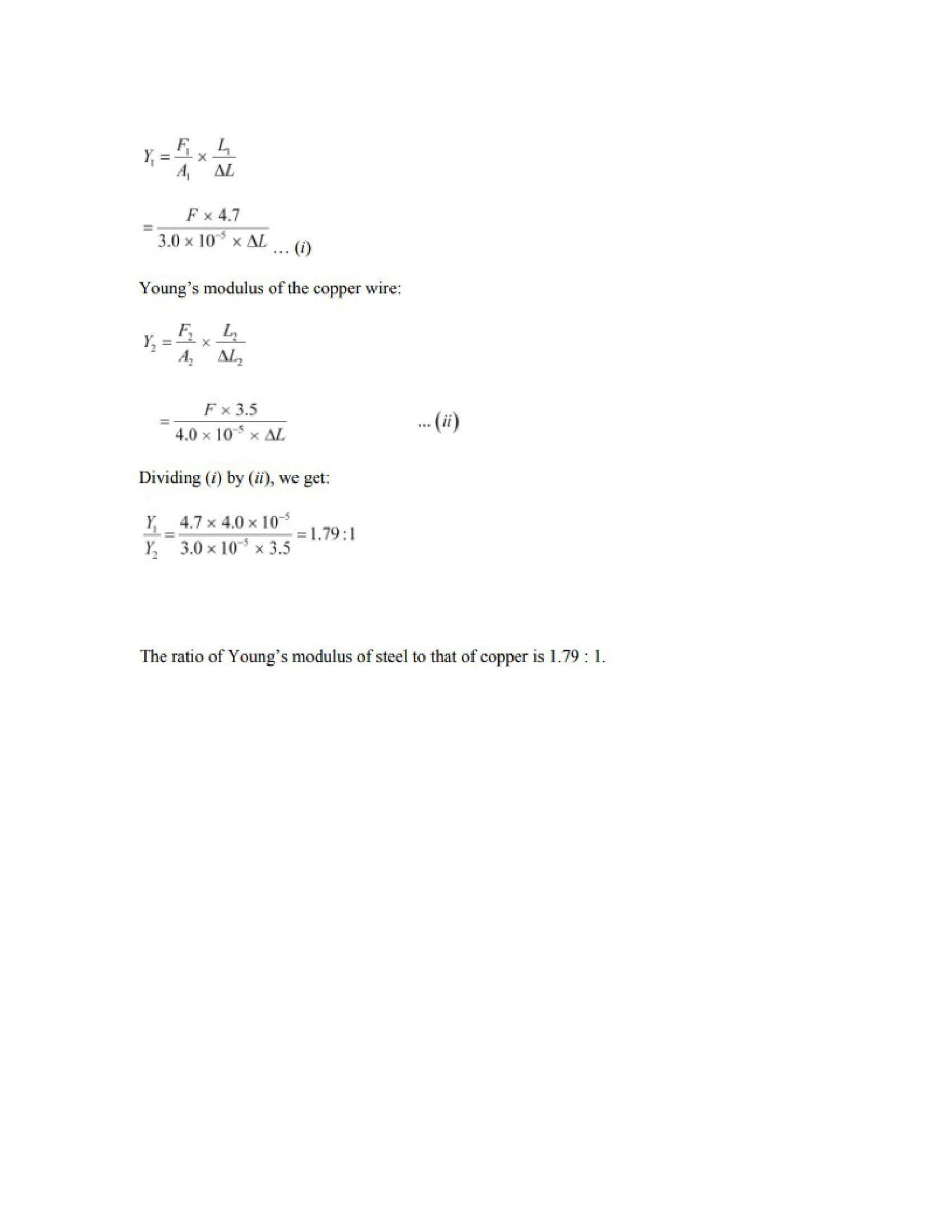 Physics Numericals Class 11 Chapter 9 2width=