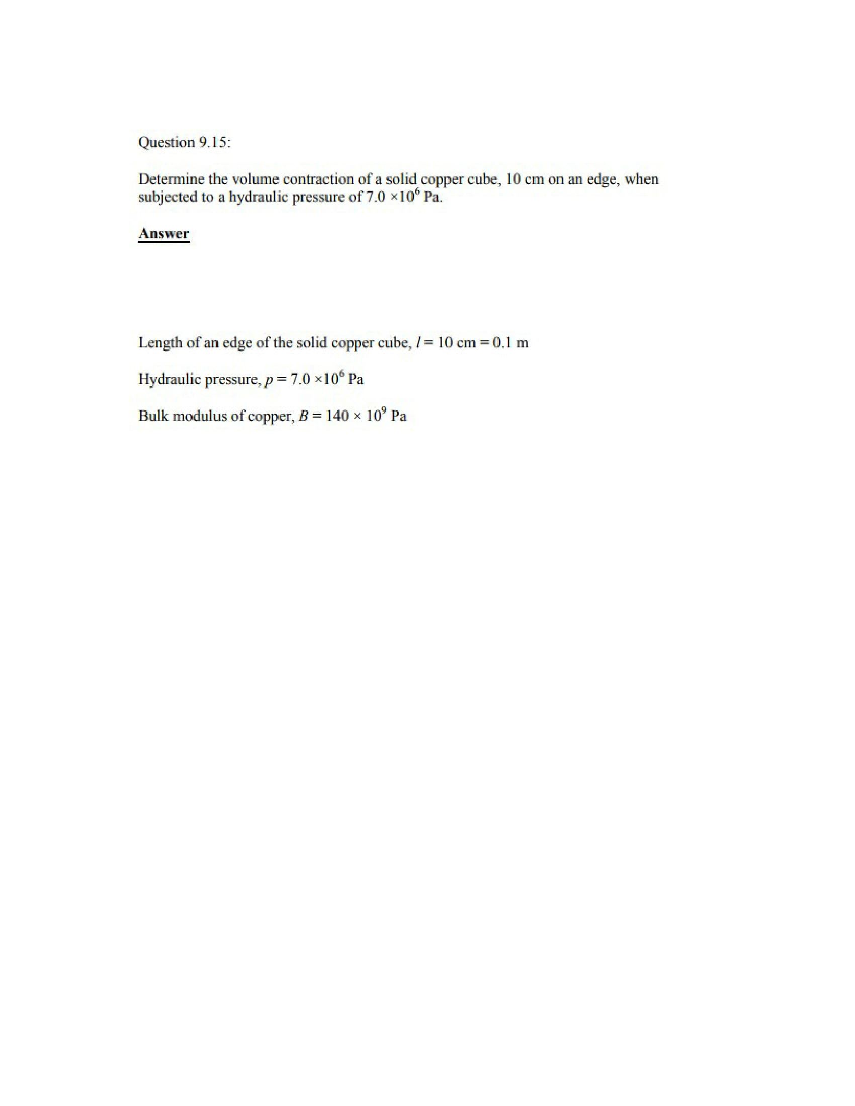 Physics Numericals Class 11 Chapter 9 19width=