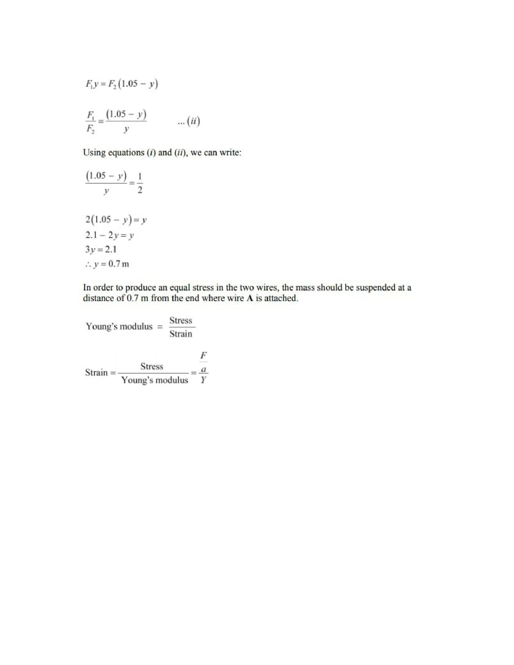 Physics Numericals Class 11 Chapter 9 25width=