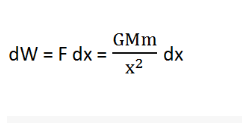 Derivation of Escape Velocity