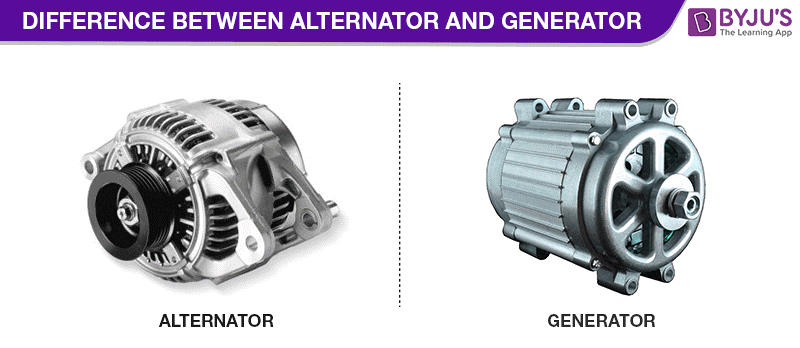 Diff between generator and alternator new arrivals
