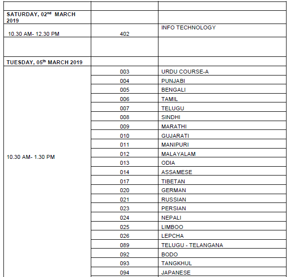 board 8 exam class Released Sheet Date 10th Check Class  CBSE Schedule 2019