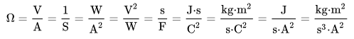 Ohm Base Units