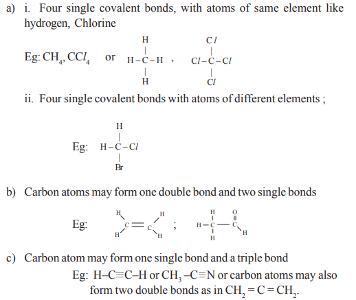 AP Class 10 Physical Science Chapter 14 Carbon and its Compounds