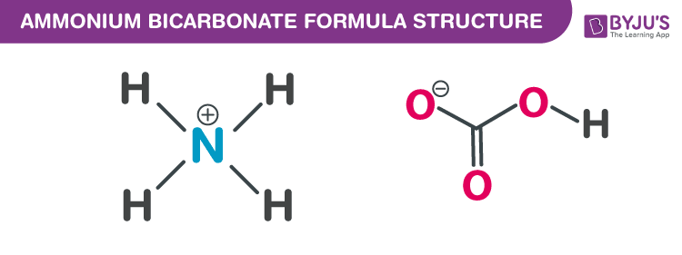 Ammonium bicarbonate Formula