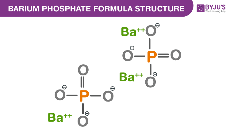 Barium phosphate Formula