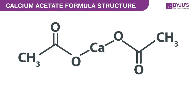 Calcium Acetate Formula