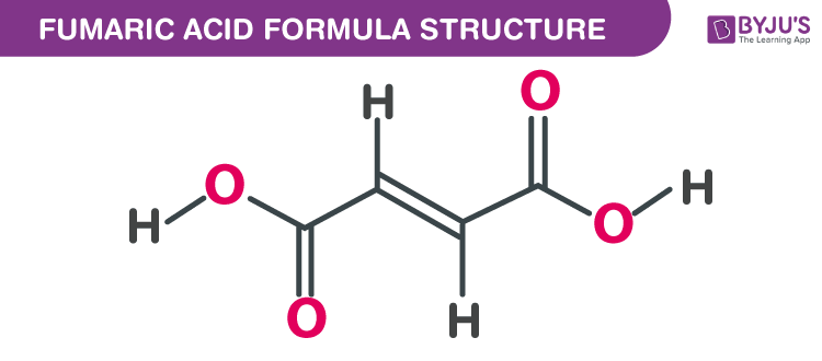 Fumaric acid Formula