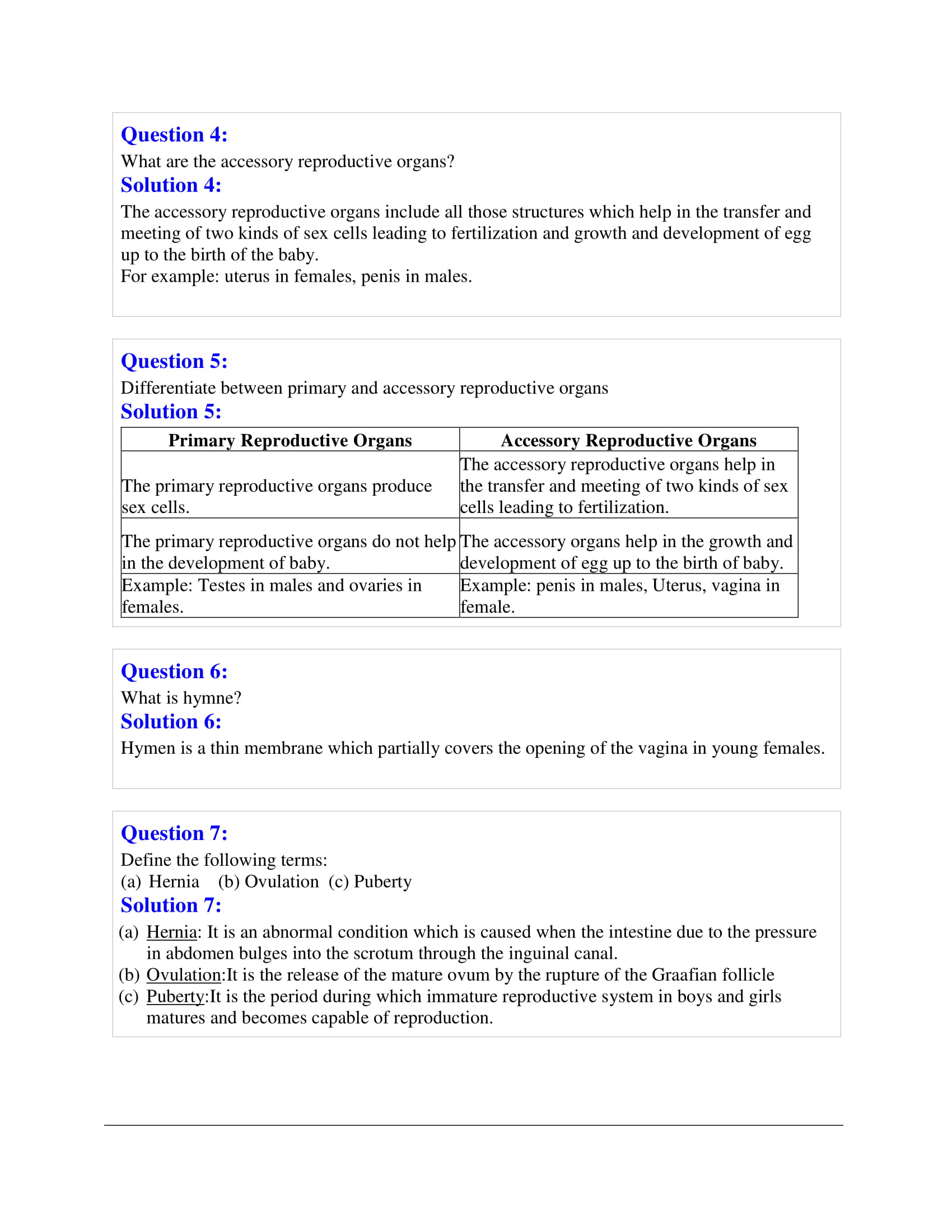 icse-selina-biology-solutions-class-10-chapter-10-the-reproductive-system-04 icse-selina-biology-solutions-class-10-chapter-10-the-reproductive-system-04
