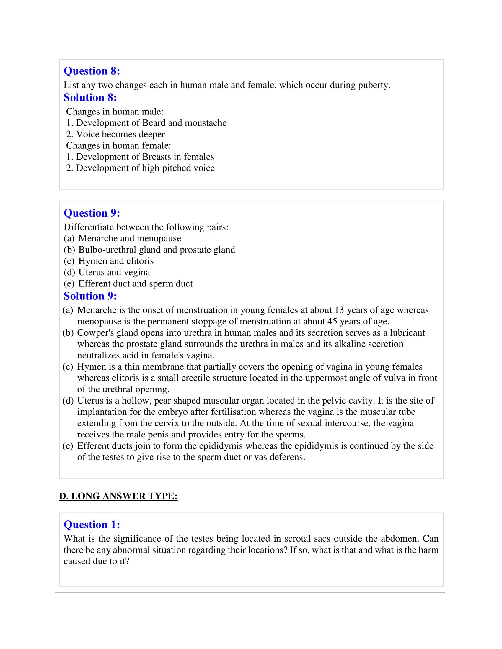 icse-selina-biology-solutions-class-10-chapter-10-the-reproductive-system-05 icse-selina-biology-solutions-class-10-chapter-10-the-reproductive-system-05