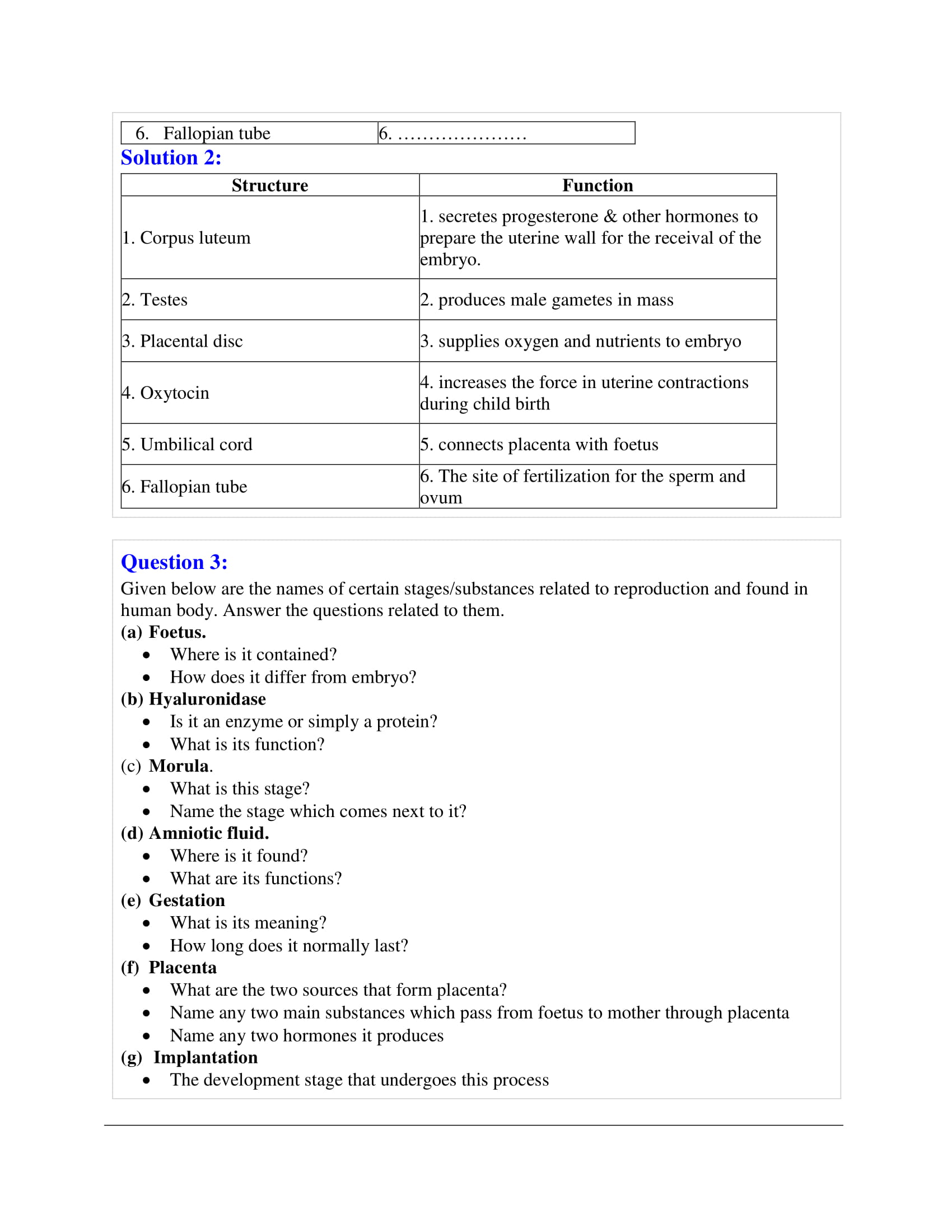 icse-selina-biology-solutions-class-10-chapter-10-the-reproductive-system-13 icse-selina-biology-solutions-class-10-chapter-10-the-reproductive-system-13