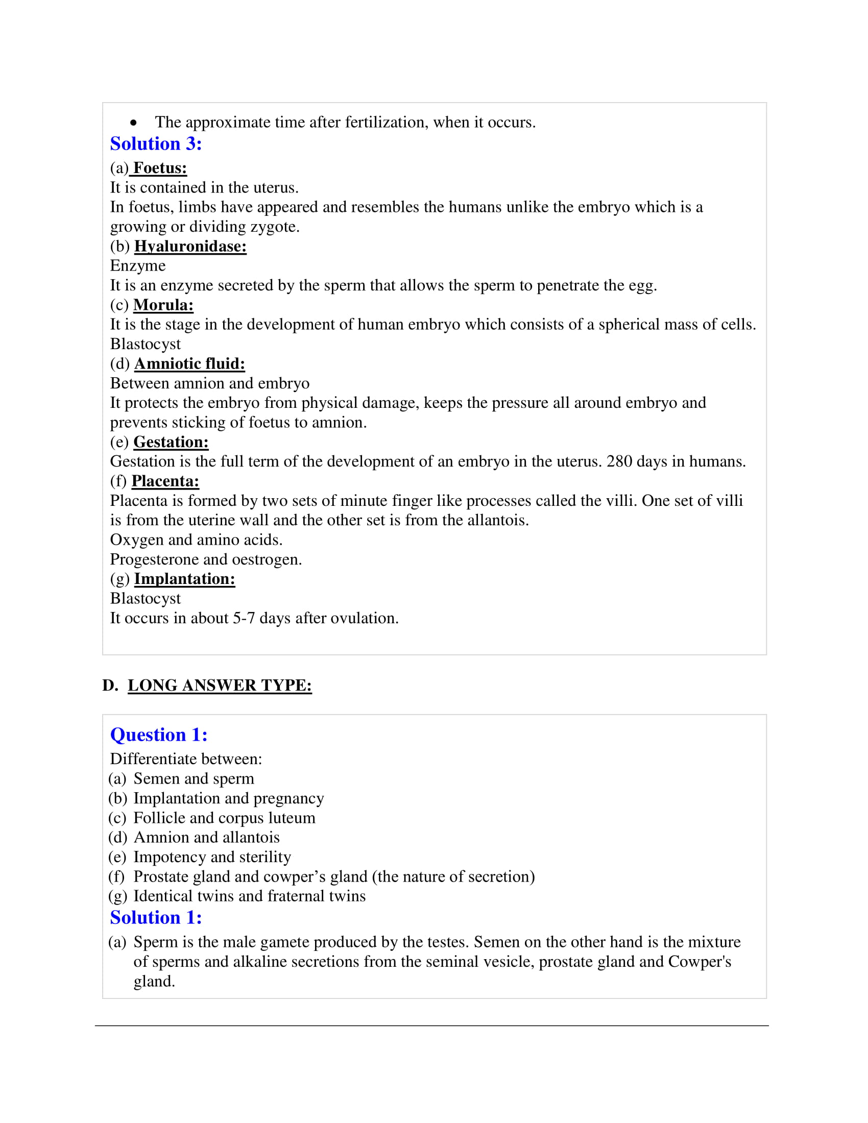 icse-selina-biology-solutions-class-10-chapter-10-the-reproductive-system-14 icse-selina-biology-solutions-class-10-chapter-10-the-reproductive-system-14