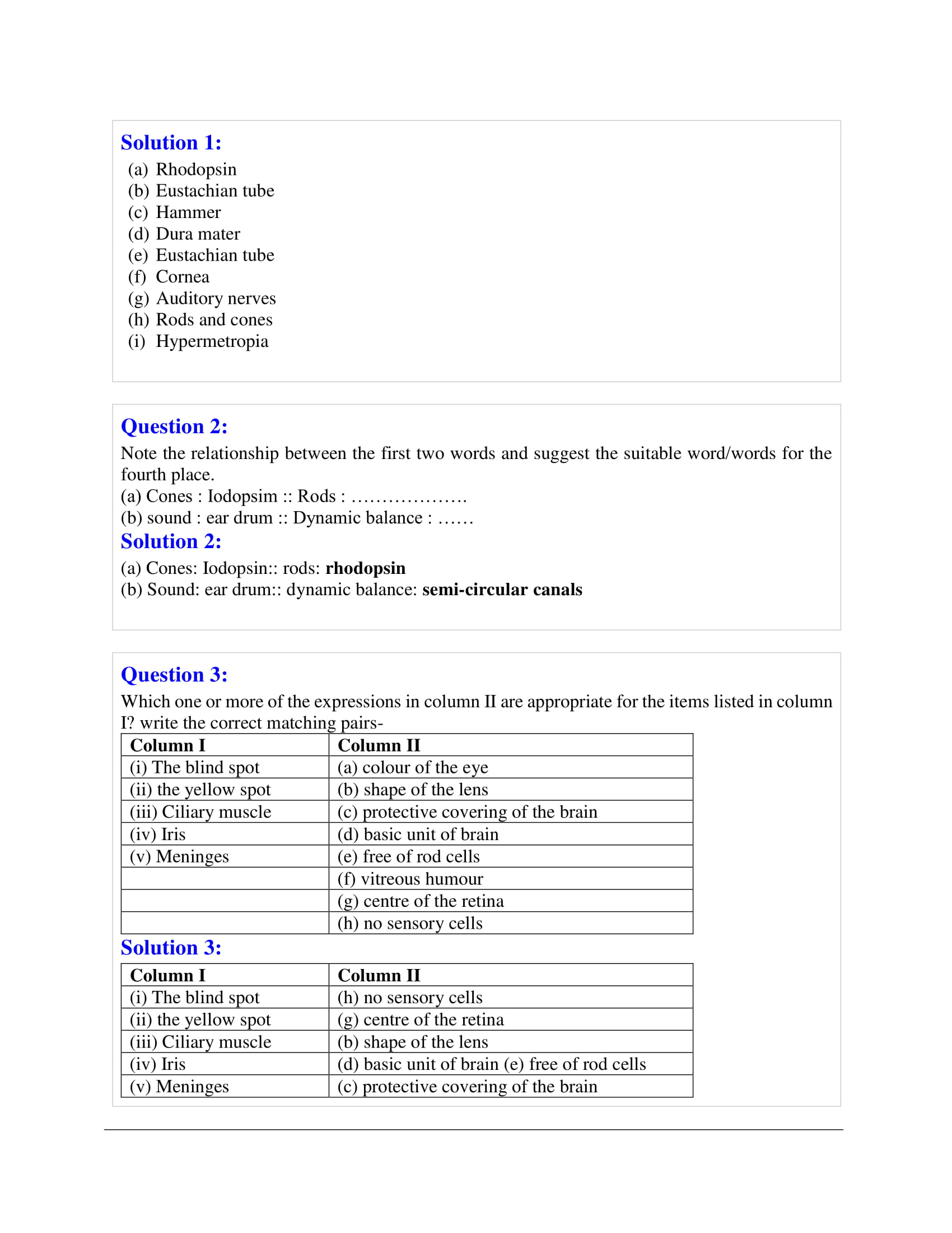 icse-selina-biology-solutions-class-10-chapter-8-the-nervous-system-12 icse-selina-biology-solutions-class-10-chapter-8-the-nervous-system-12