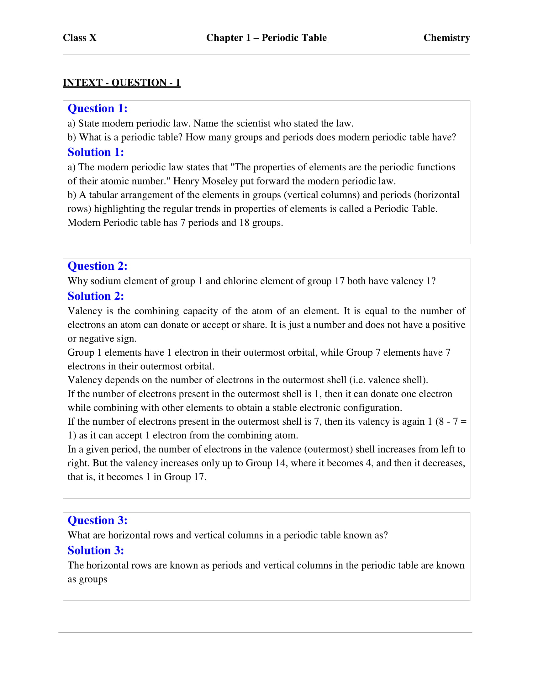 icse-selina-chemistry-solutions-class-10-chapter-1-periodic-table-periodic-properties-and-variations-of-properties-01 icse-selina-chemistry-solutions-class-10-chapter-1-periodic-table-periodic-properties-and-variations-of-properties-01