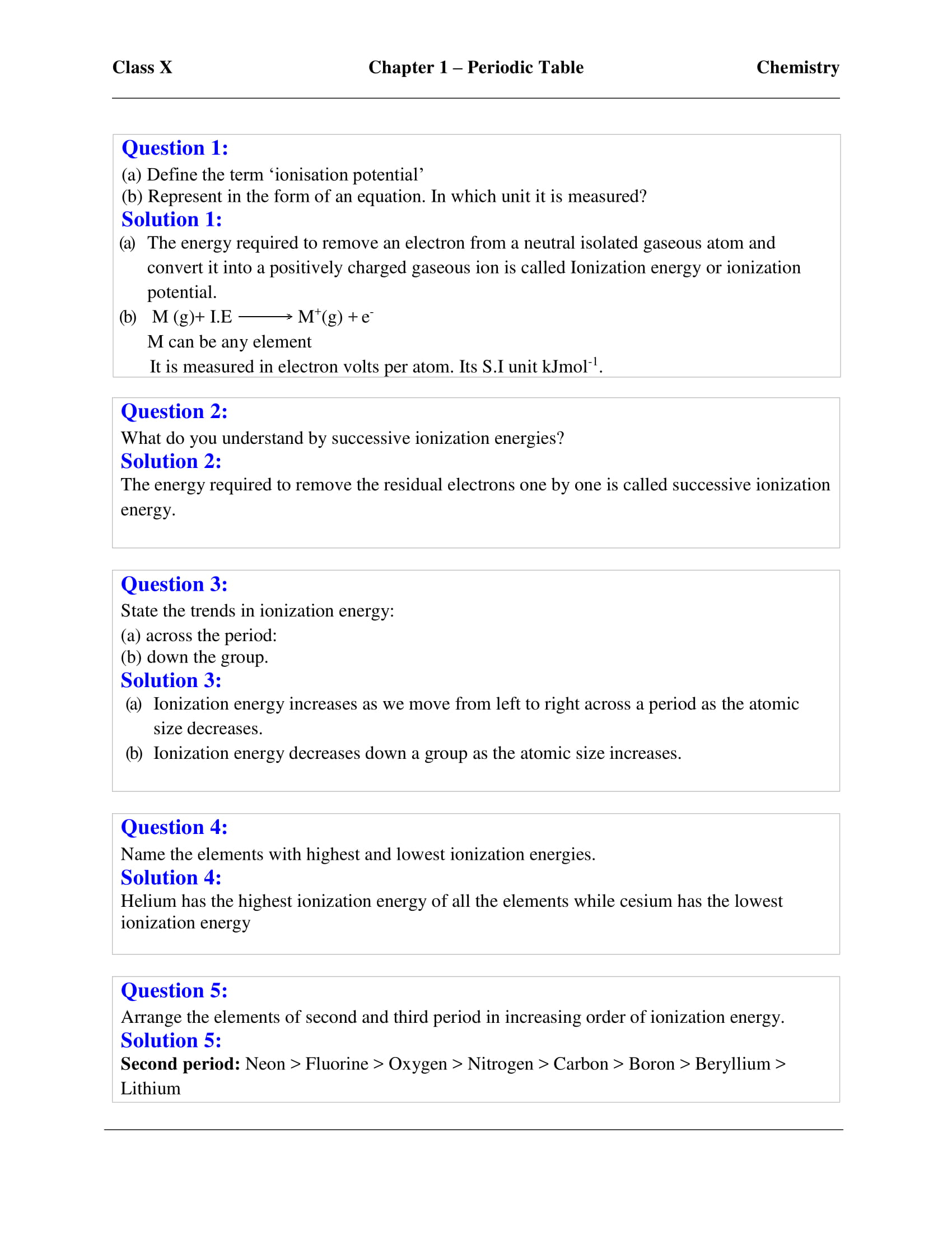 icse-selina-chemistry-solutions-class-10-chapter-1-periodic-table-periodic-properties-and-variations-of-properties-10 icse-selina-chemistry-solutions-class-10-chapter-1-periodic-table-periodic-properties-and-variations-of-properties-10