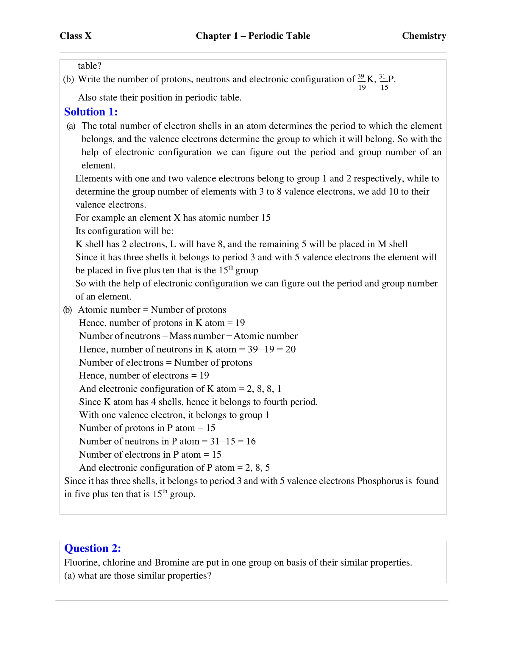icse-selina-chemistry-solutions-class-10-chapter-1-periodic-table-periodic-properties-and-variations-of-properties-14 icse-selina-chemistry-solutions-class-10-chapter-1-periodic-table-periodic-properties-and-variations-of-properties-14