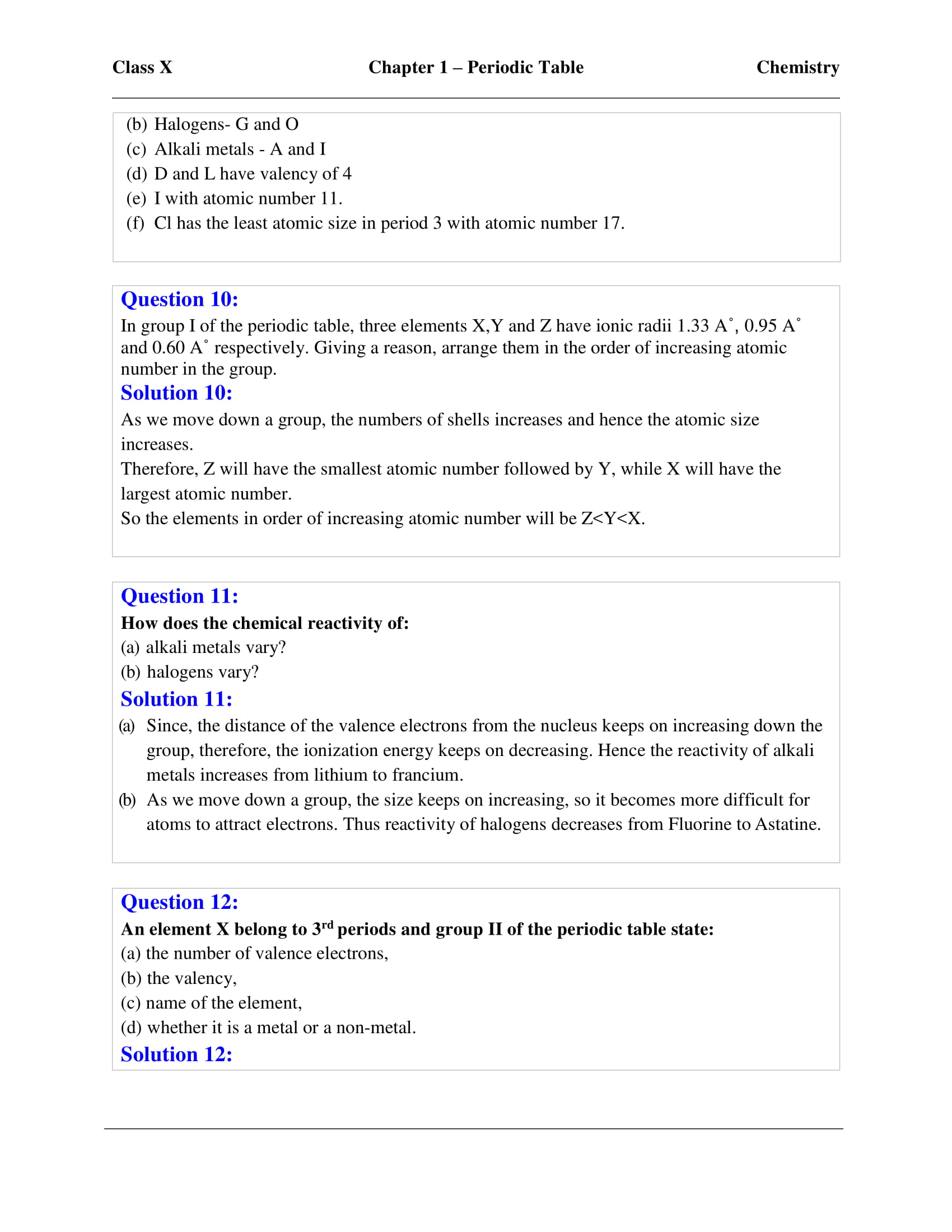 icse-selina-chemistry-solutions-class-10-chapter-1-periodic-table-periodic-properties-and-variations-of-properties-18 icse-selina-chemistry-solutions-class-10-chapter-1-periodic-table-periodic-properties-and-variations-of-properties-18