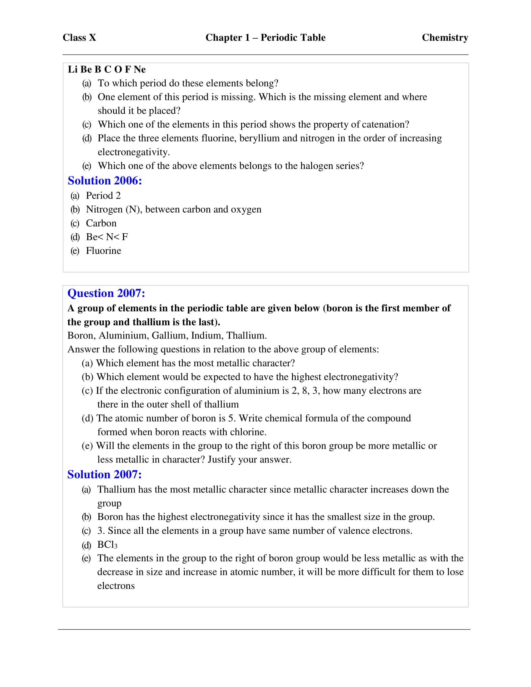 icse-selina-chemistry-solutions-class-10-chapter-1-periodic-table-periodic-properties-and-variations-of-properties-28 icse-selina-chemistry-solutions-class-10-chapter-1-periodic-table-periodic-properties-and-variations-of-properties-28