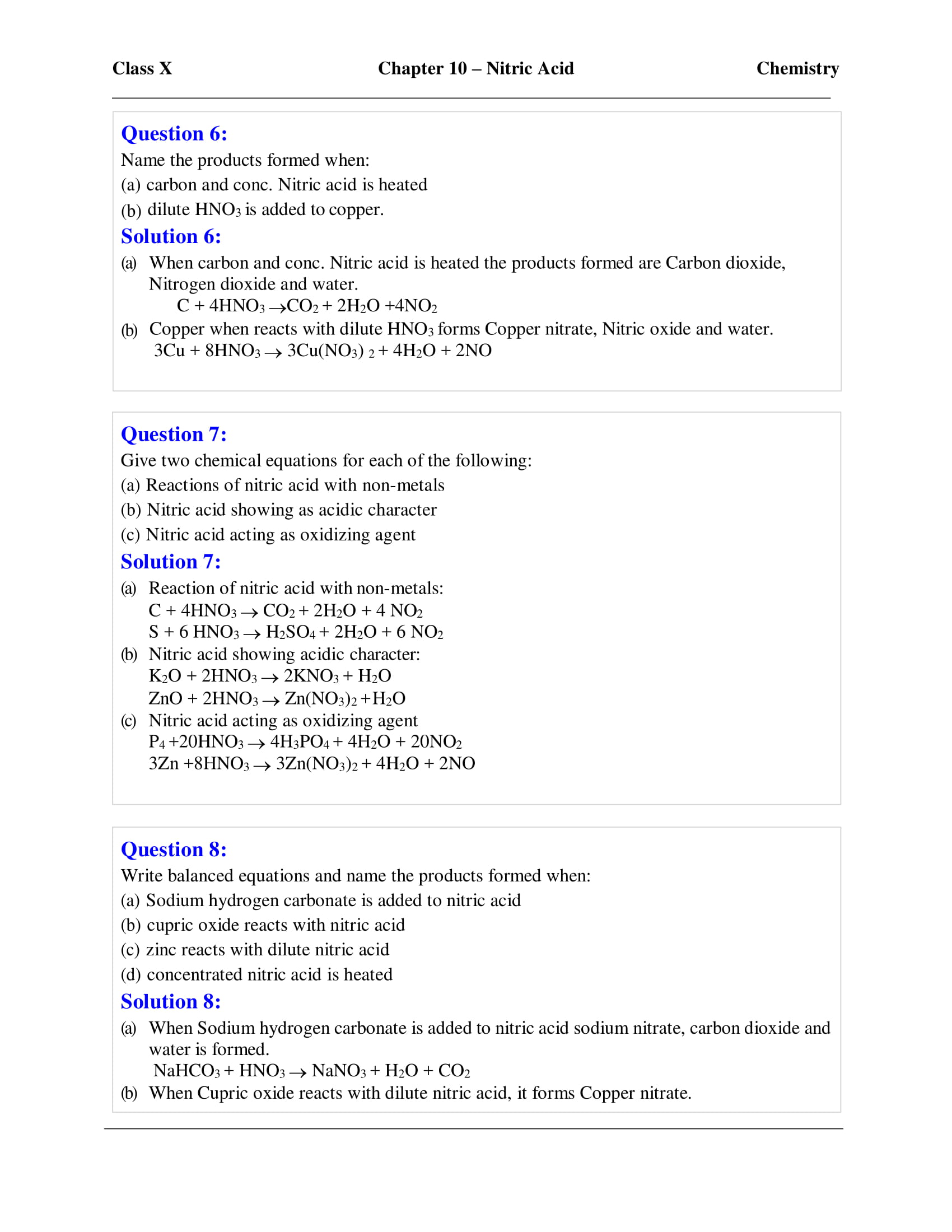 icse-selina-chemistry-solutions-class-10-chapter-10-study-of-compounds-nitric-acid-03 icse-selina-chemistry-solutions-class-10-chapter-10-study-of-compounds-nitric-acid-03