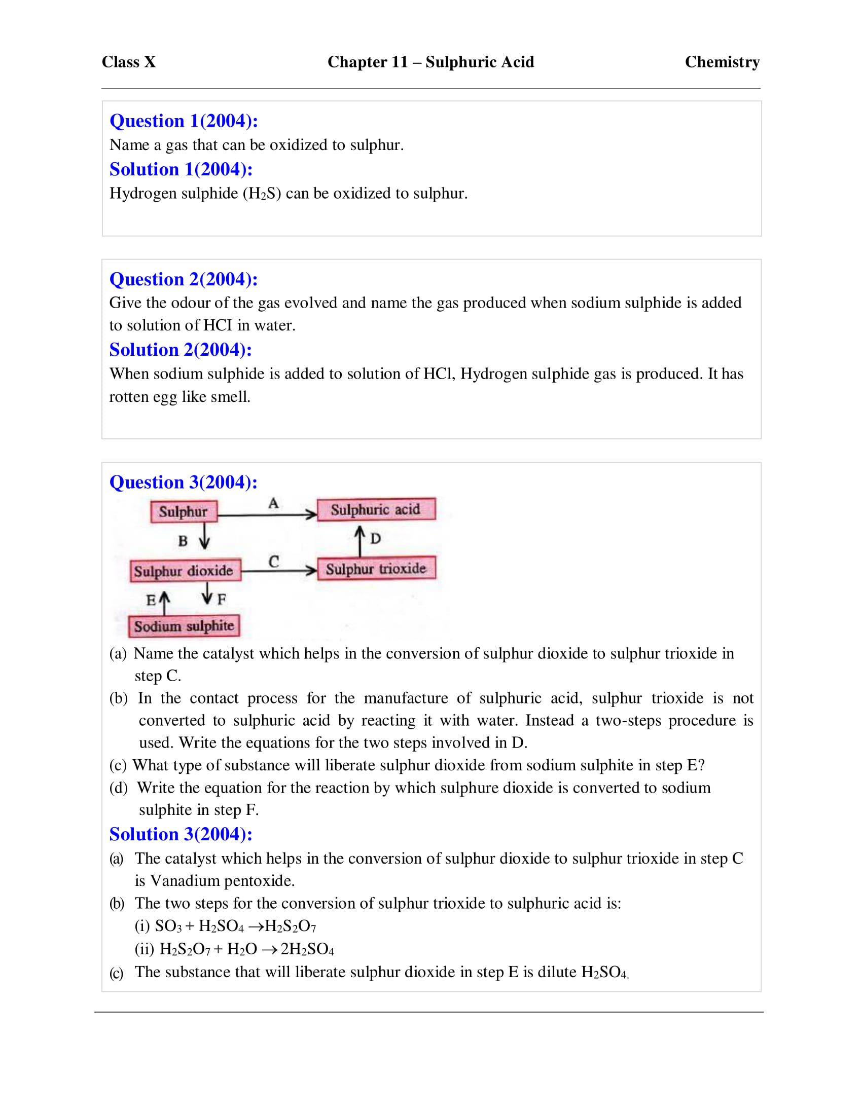 icse-selina-chemistry-solutions-class-10-chapter-11-sulphuric-acid-7 icse-selina-chemistry-solutions-class-10-chapter-11-sulphuric-acid-7