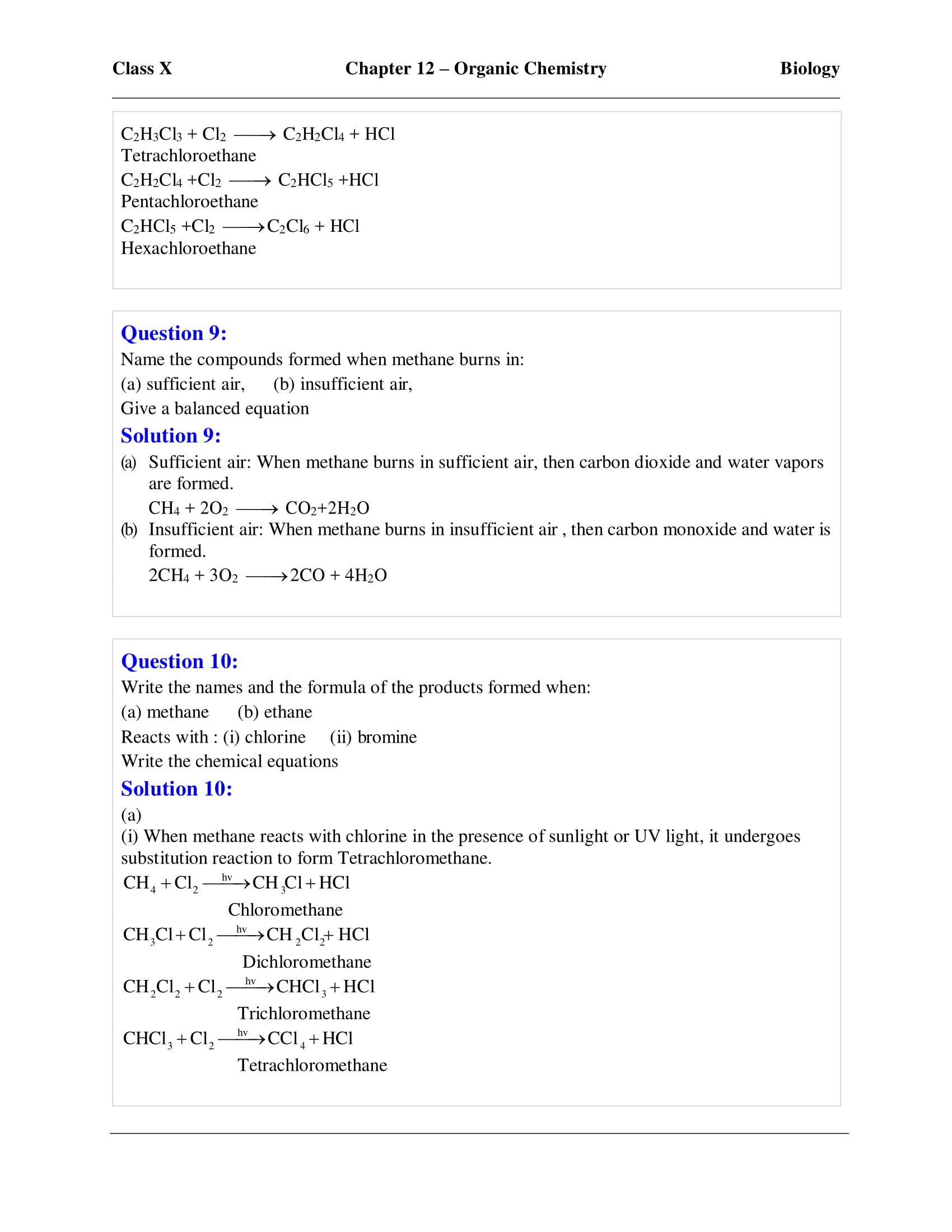 icse-selina-chemistry-solutions-class-10-chapter-12-organic-chemistry-10 icse-selina-chemistry-solutions-class-10-chapter-12-organic-chemistry-10