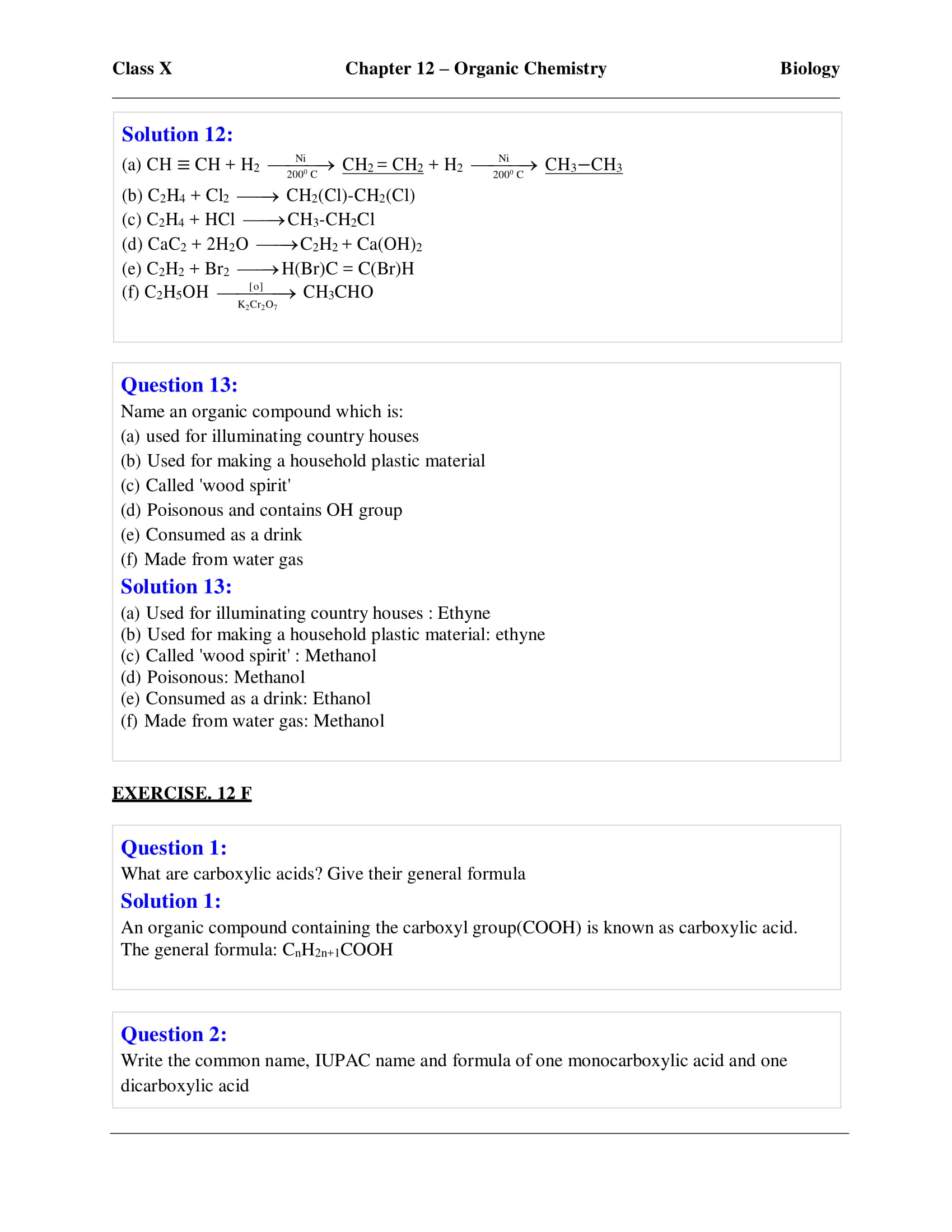 icse-selina-chemistry-solutions-class-10-chapter-12-organic-chemistry-27 icse-selina-chemistry-solutions-class-10-chapter-12-organic-chemistry-27