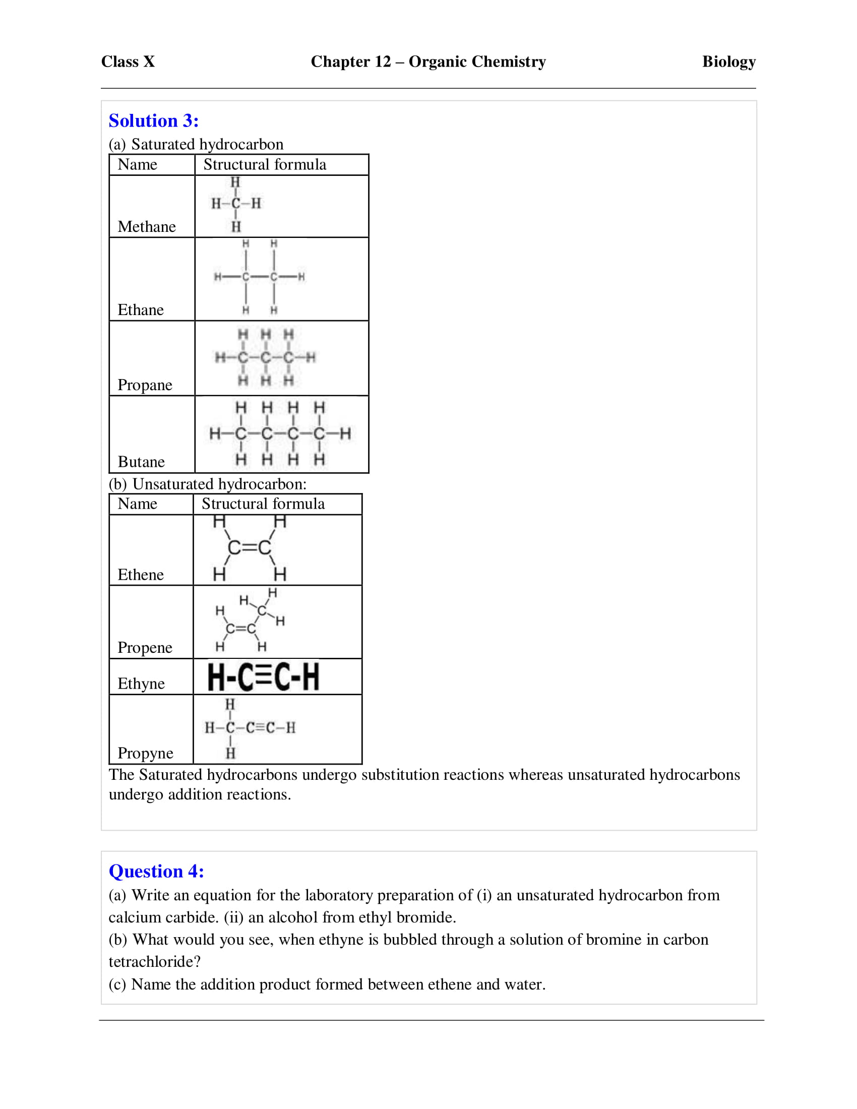 icse-selina-chemistry-solutions-class-10-chapter-12-organic-chemistry-33 icse-selina-chemistry-solutions-class-10-chapter-12-organic-chemistry-33