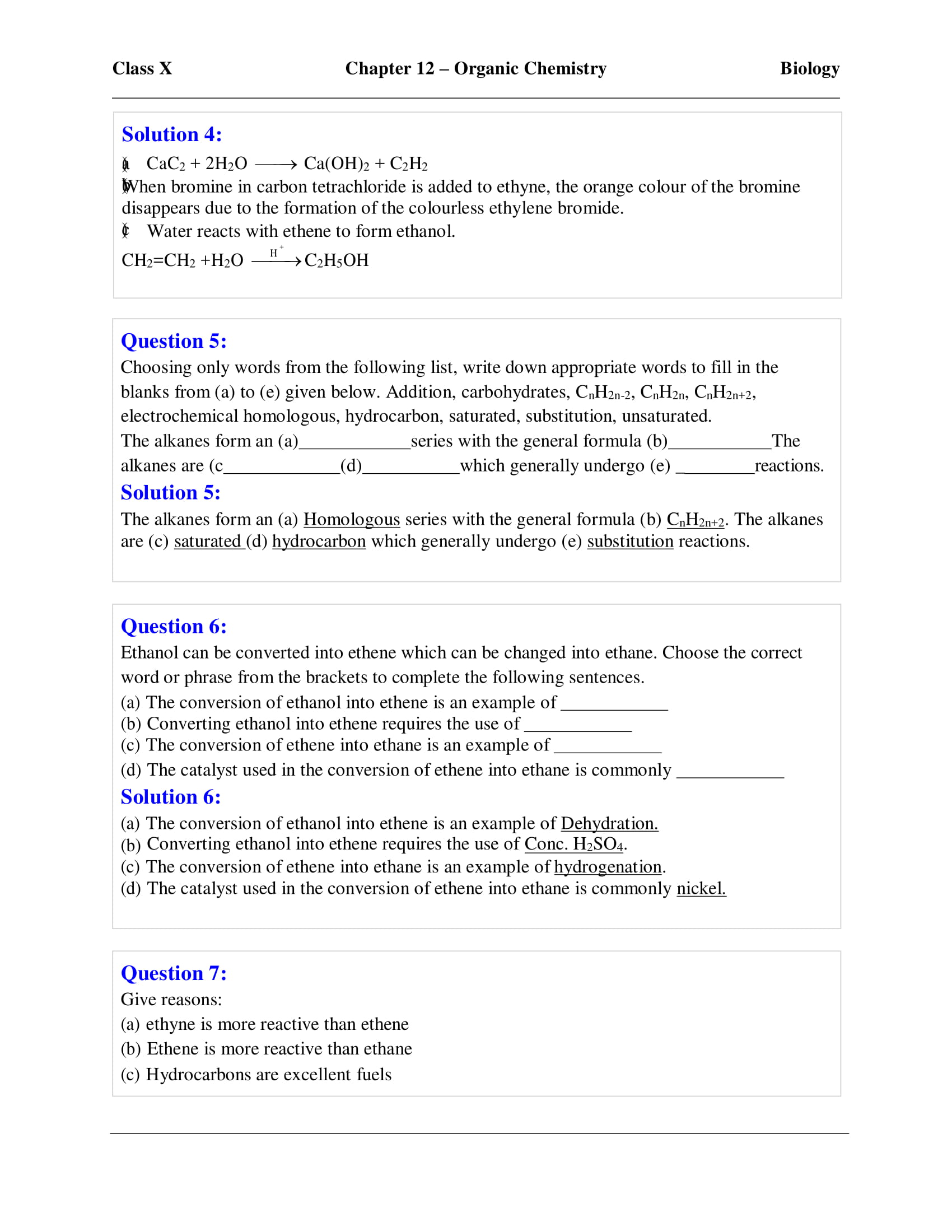 icse-selina-chemistry-solutions-class-10-chapter-12-organic-chemistry-34 icse-selina-chemistry-solutions-class-10-chapter-12-organic-chemistry-34