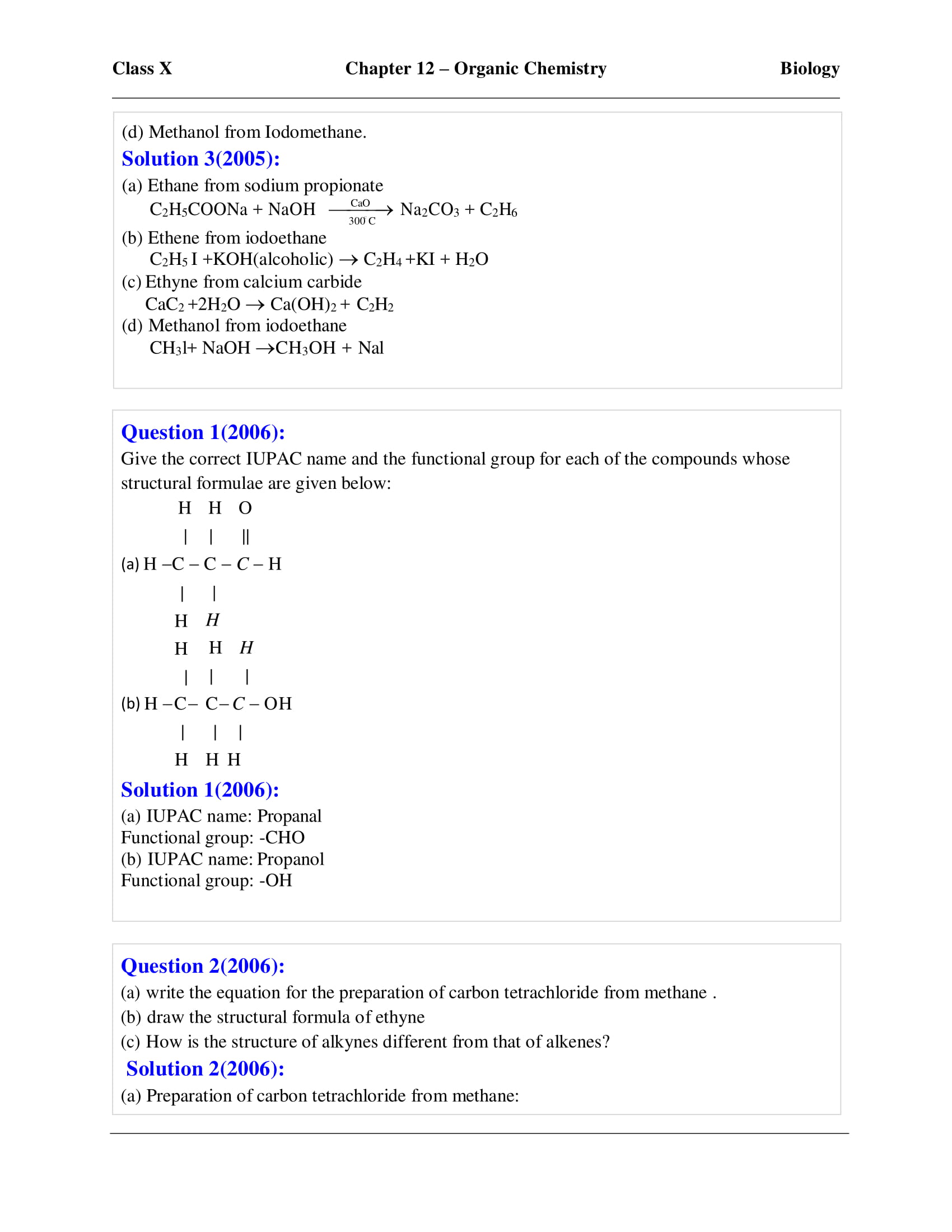 icse-selina-chemistry-solutions-class-10-chapter-12-organic-chemistry-37 icse-selina-chemistry-solutions-class-10-chapter-12-organic-chemistry-37