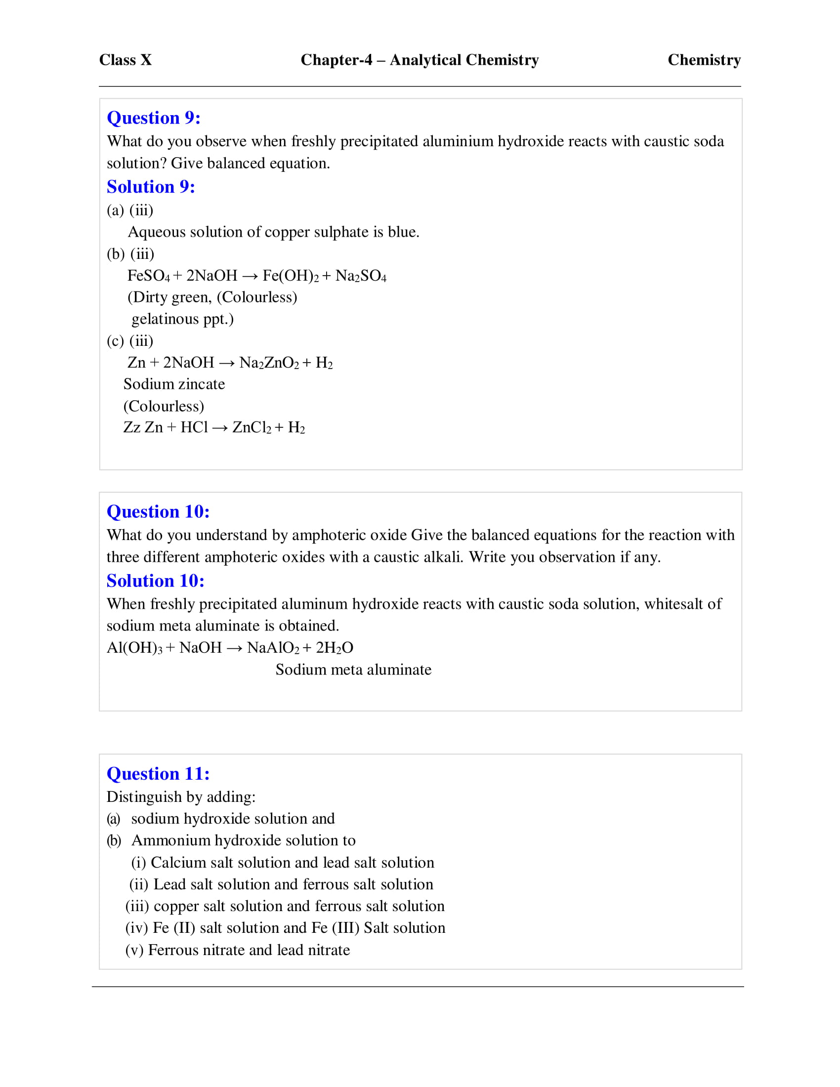icse-selina-chemistry-solutions-class-10-chapter-4-analytical-chemistry-uses-of-ammonium-hydroxide-and-sodium-hydroxide-5 icse-selina-chemistry-solutions-class-10-chapter-4-analytical-chemistry-uses-of-ammonium-hydroxide-and-sodium-hydroxide-5