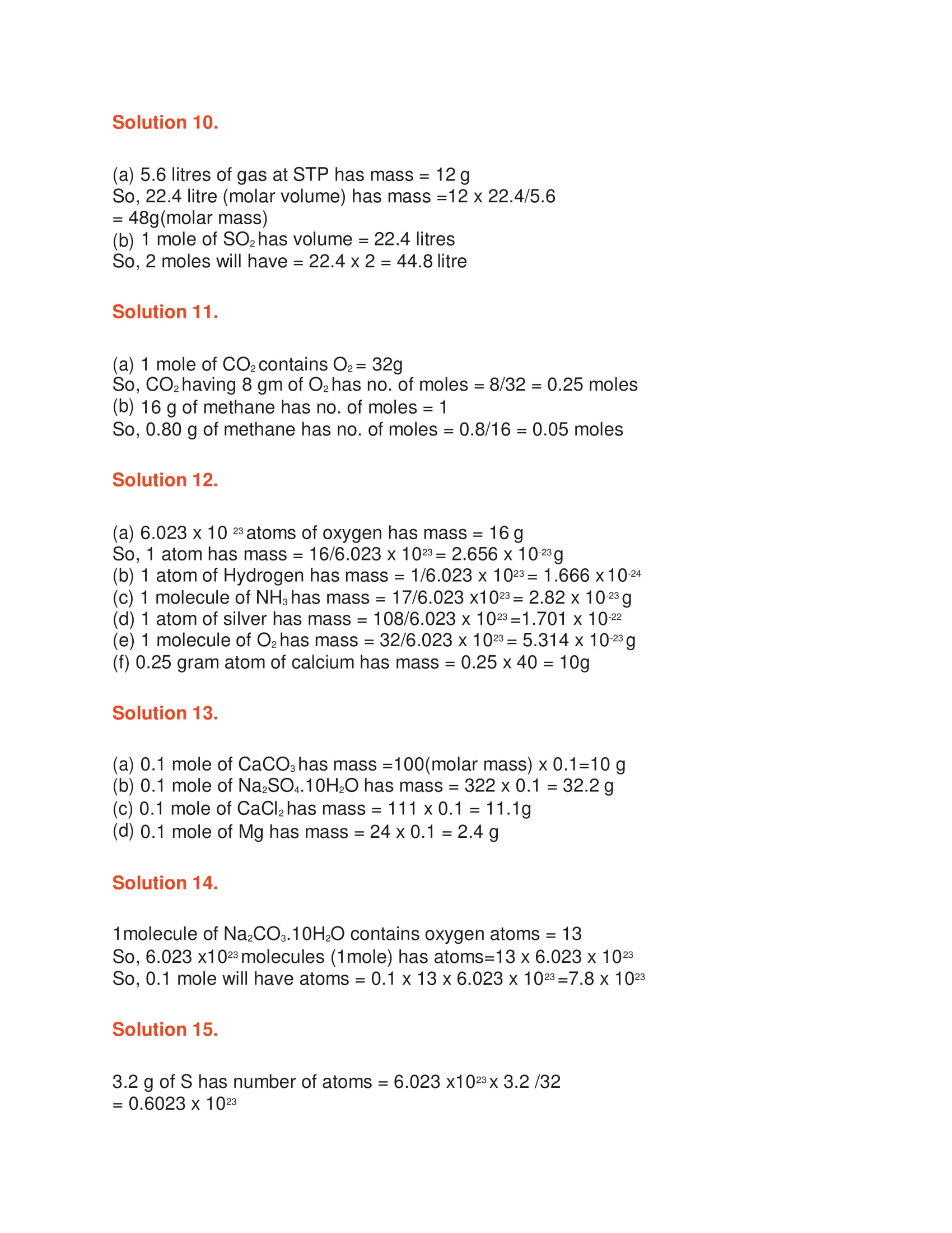 icse-selina-chemistry-solutions-class-10-chapter-5-mole-concept-and-stoichiometry-10 icse-selina-chemistry-solutions-class-10-chapter-5-mole-concept-and-stoichiometry-10