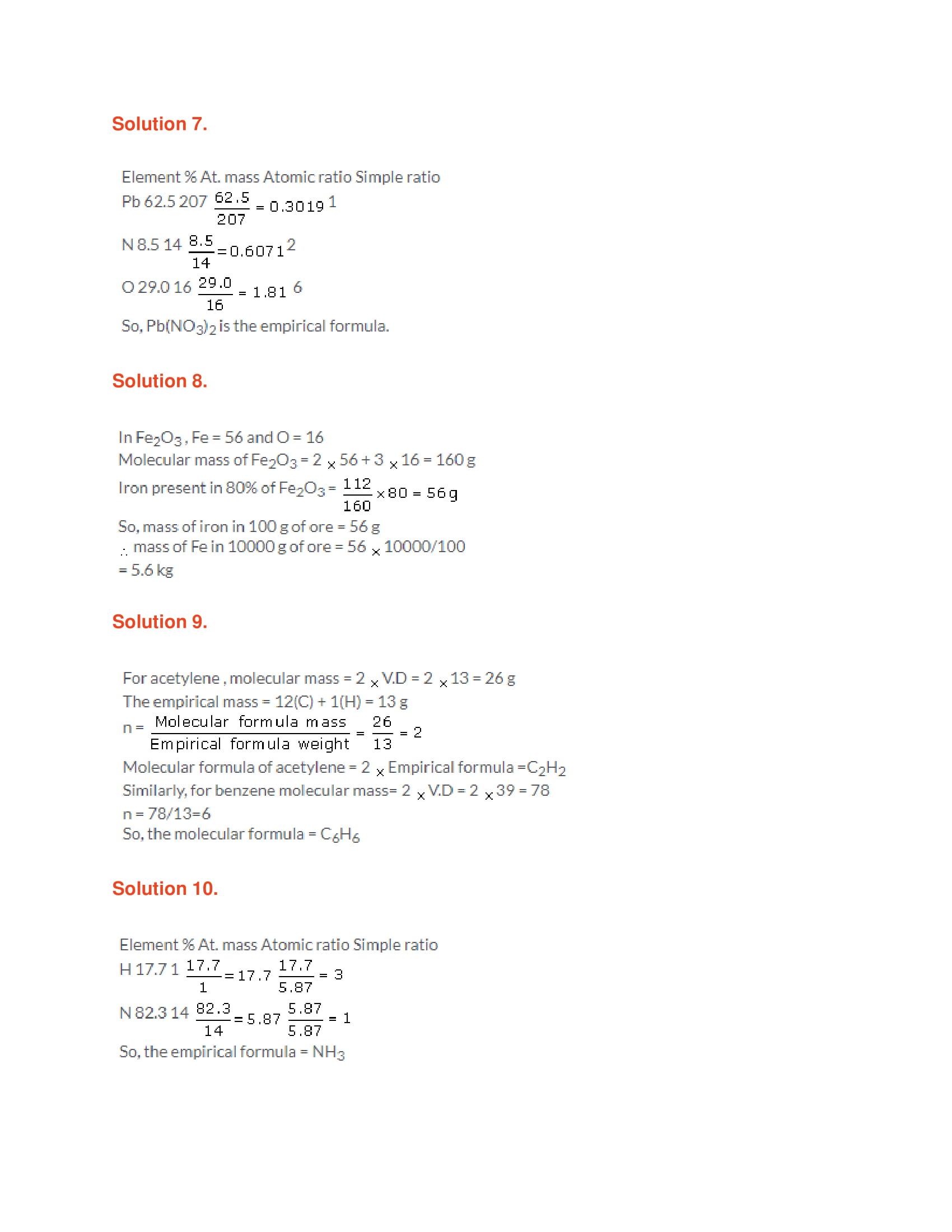 icse-selina-chemistry-solutions-class-10-chapter-5-mole-concept-and-stoichiometry-16 icse-selina-chemistry-solutions-class-10-chapter-5-mole-concept-and-stoichiometry-16