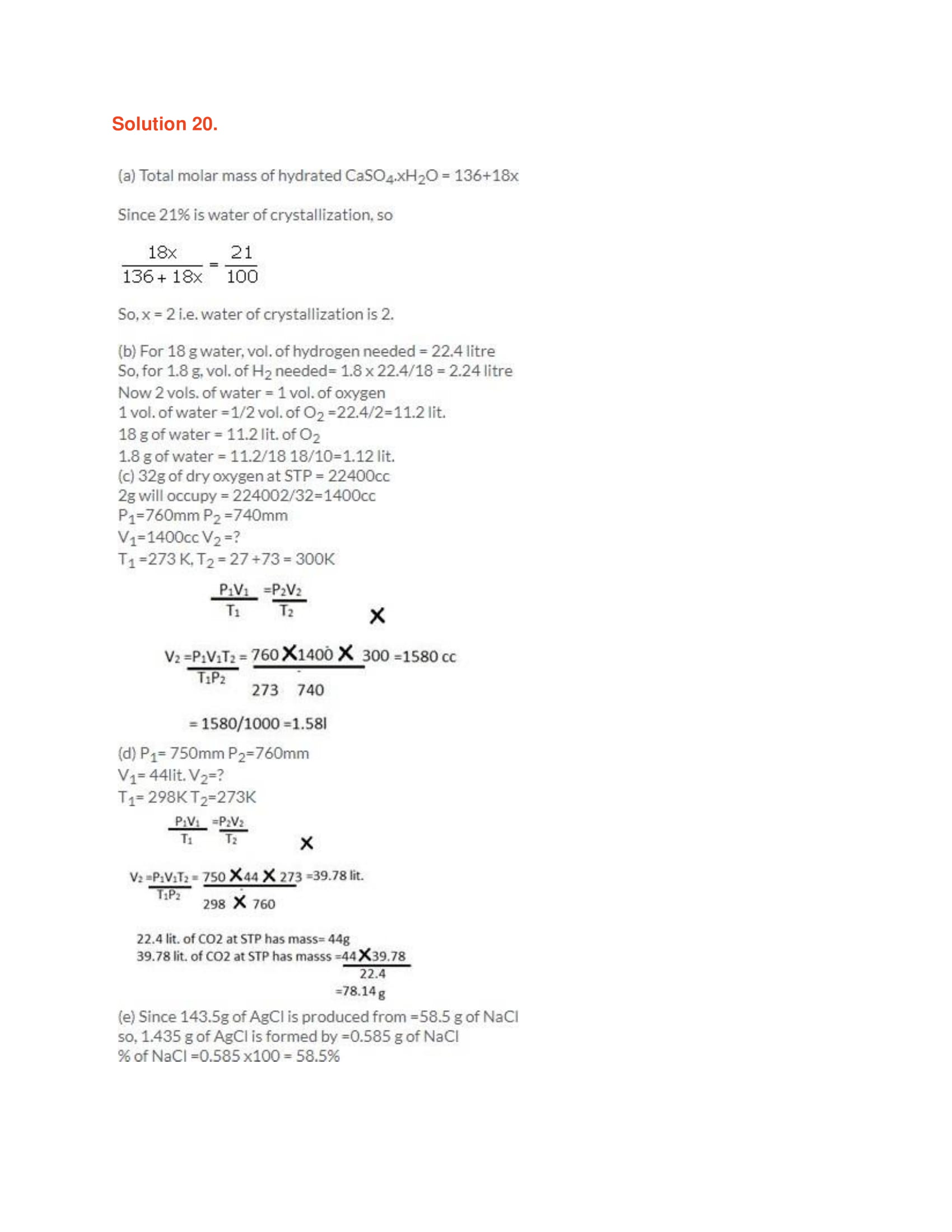 icse-selina-chemistry-solutions-class-10-chapter-5-mole-concept-and-stoichiometry-30 icse-selina-chemistry-solutions-class-10-chapter-5-mole-concept-and-stoichiometry-30