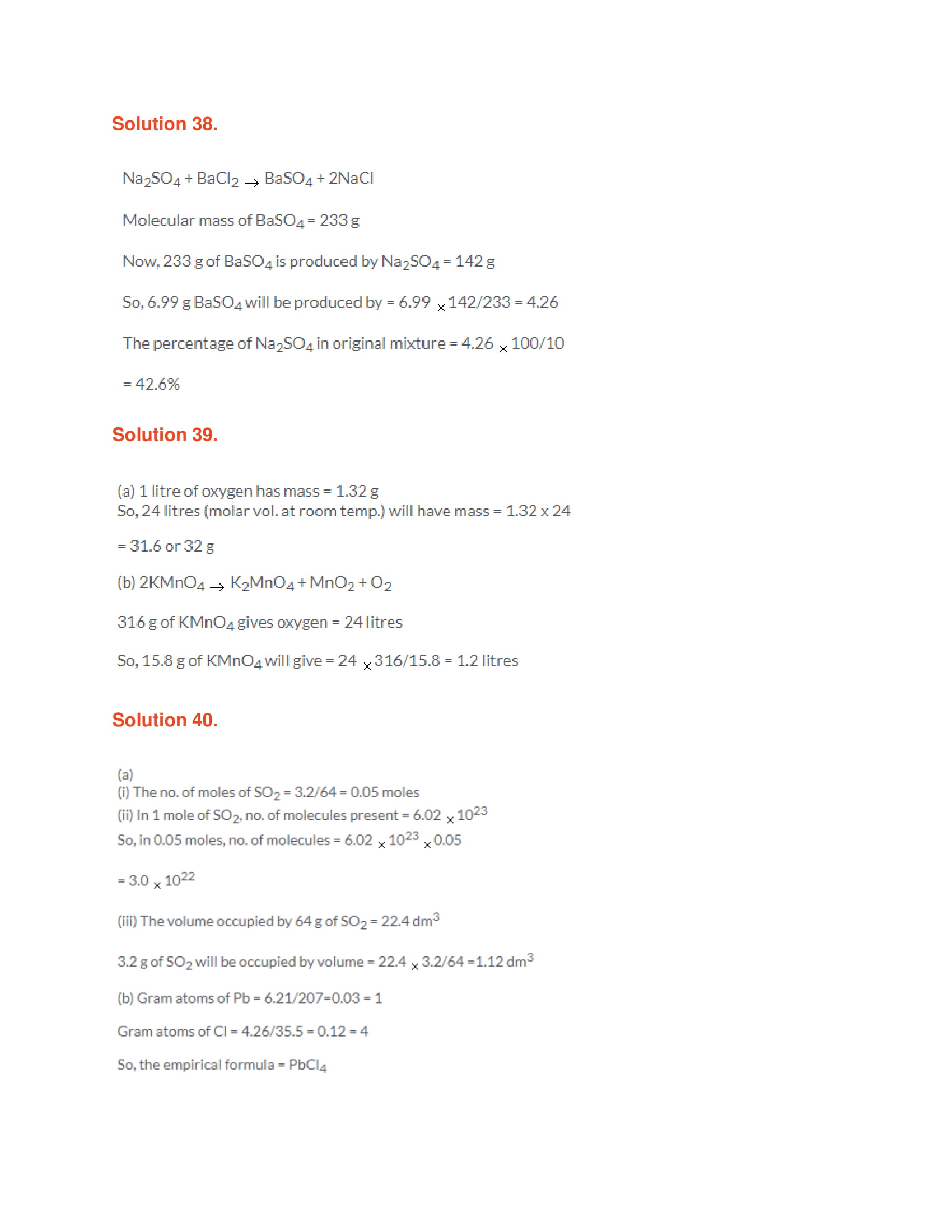 icse-selina-chemistry-solutions-class-10-chapter-5-mole-concept-and-stoichiometry-37 icse-selina-chemistry-solutions-class-10-chapter-5-mole-concept-and-stoichiometry-37