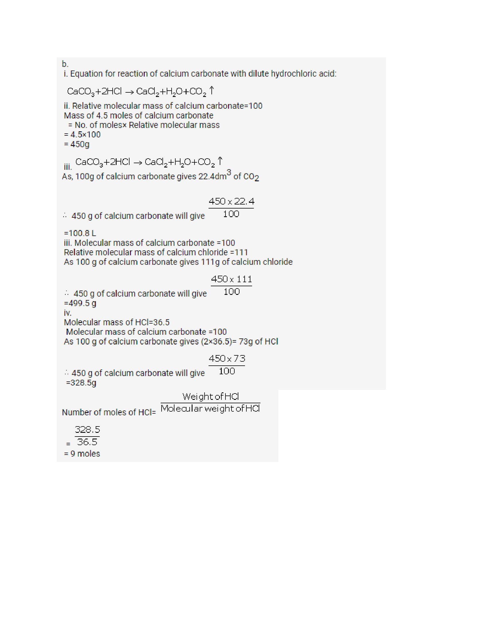 icse-selina-chemistry-solutions-class-10-chapter-5-mole-concept-and-stoichiometry-42 icse-selina-chemistry-solutions-class-10-chapter-5-mole-concept-and-stoichiometry-42