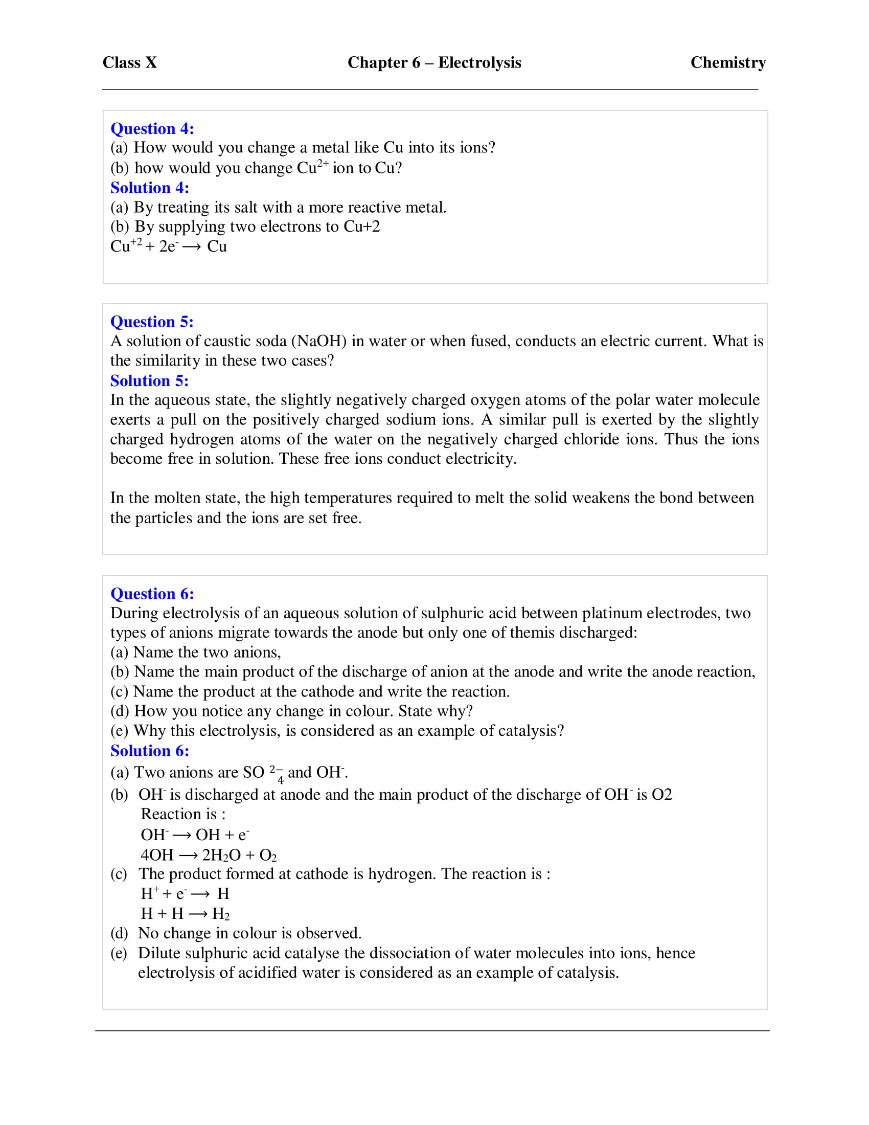 icse-selina-chemistry-solutions-class-10-chapter-6-electrolysis-05 icse-selina-chemistry-solutions-class-10-chapter-6-electrolysis-05