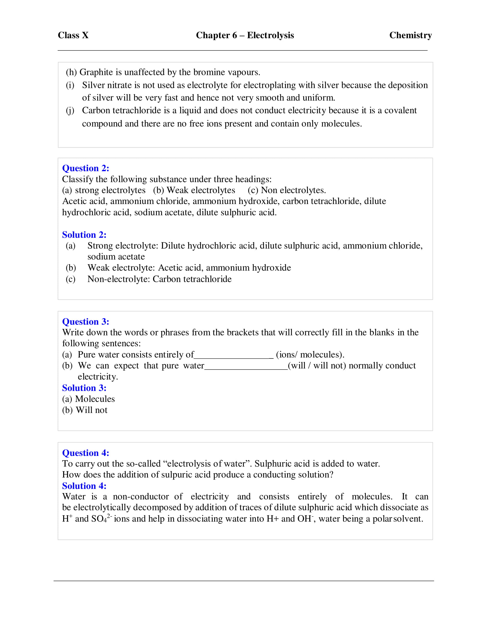 icse-selina-chemistry-solutions-class-10-chapter-6-electrolysis-09 icse-selina-chemistry-solutions-class-10-chapter-6-electrolysis-09