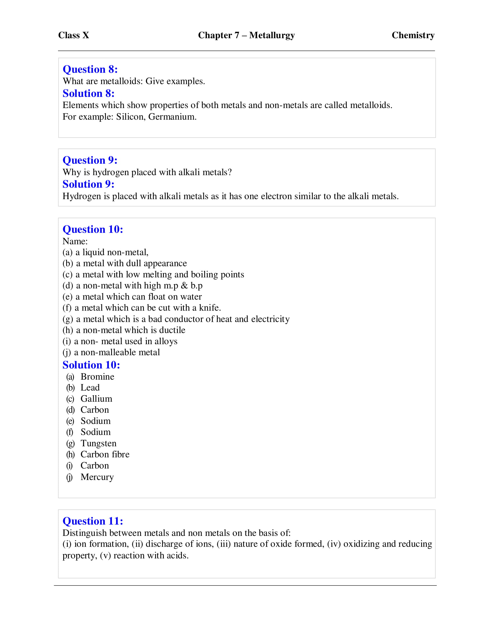 icse-selina-chemistry-solutions-class-10-chapter-7-metallurgy-03 icse-selina-chemistry-solutions-class-10-chapter-7-metallurgy-03