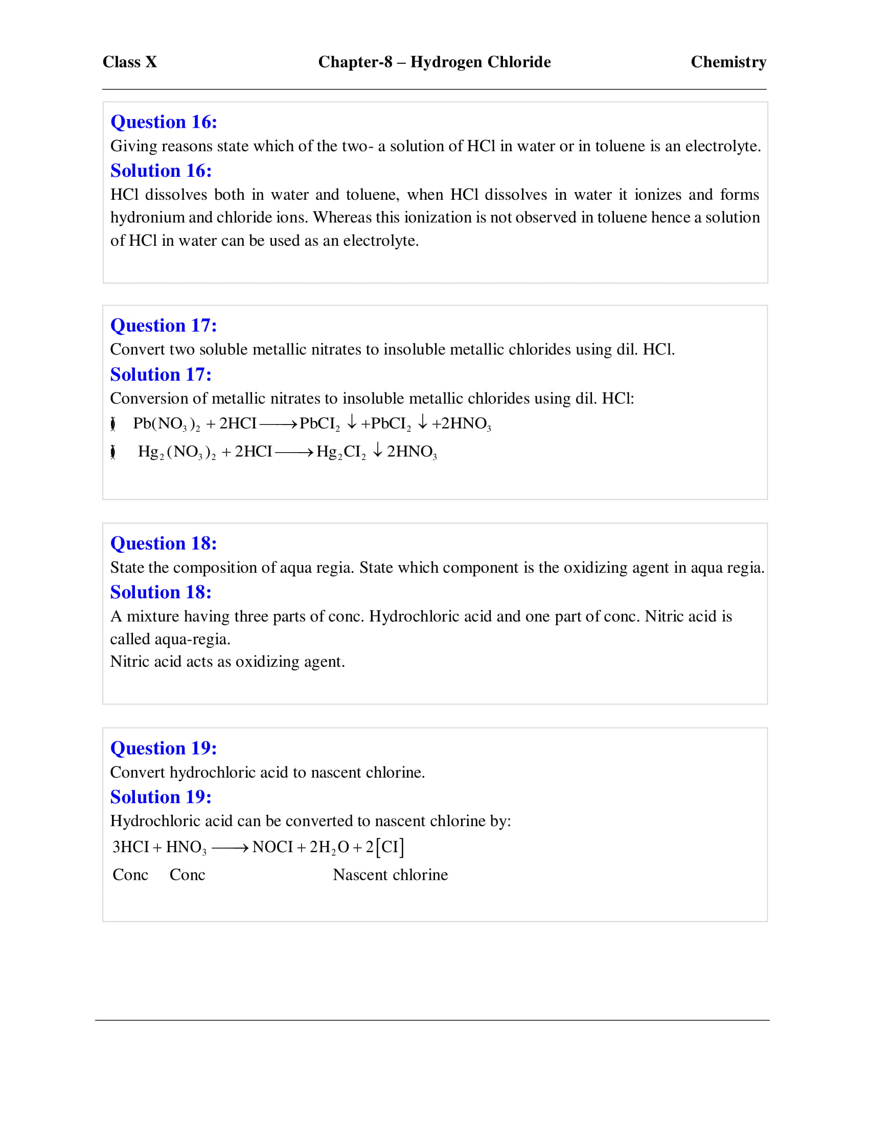 icse-selina-chemistry-solutions-class-10-chapter-8-study-of-compounds-hydrogen-chloride-08 icse-selina-chemistry-solutions-class-10-chapter-8-study-of-compounds-hydrogen-chloride-08