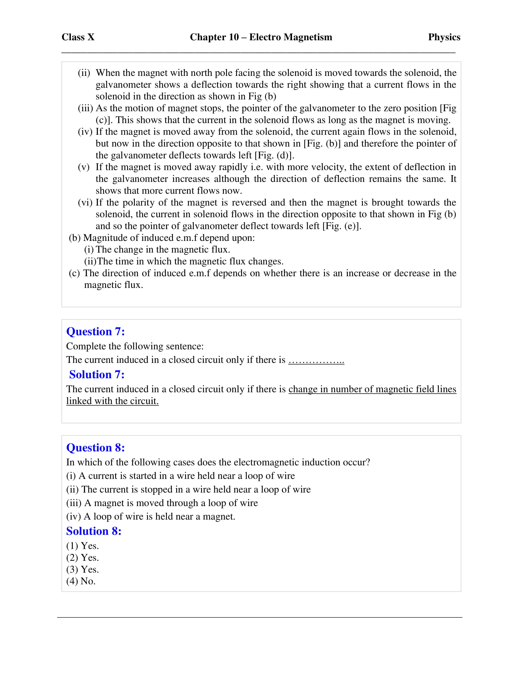 icse-selina-physics-solutions-class-10-chapter-10-electro-magnetism-19 icse-selina-physics-solutions-class-10-chapter-10-electro-magnetism-19