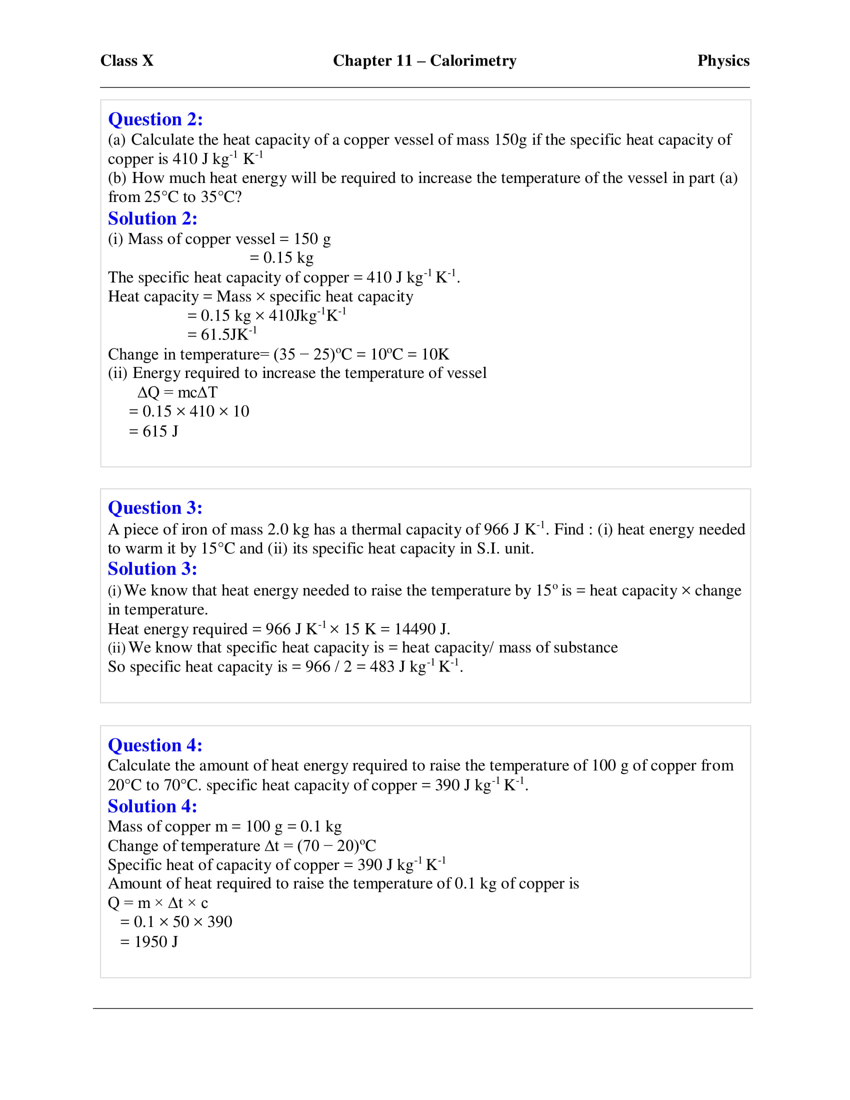 icse-selina-physics-solutions-class-10-chapter-11-calorimetry-11 icse-selina-physics-solutions-class-10-chapter-11-calorimetry-11