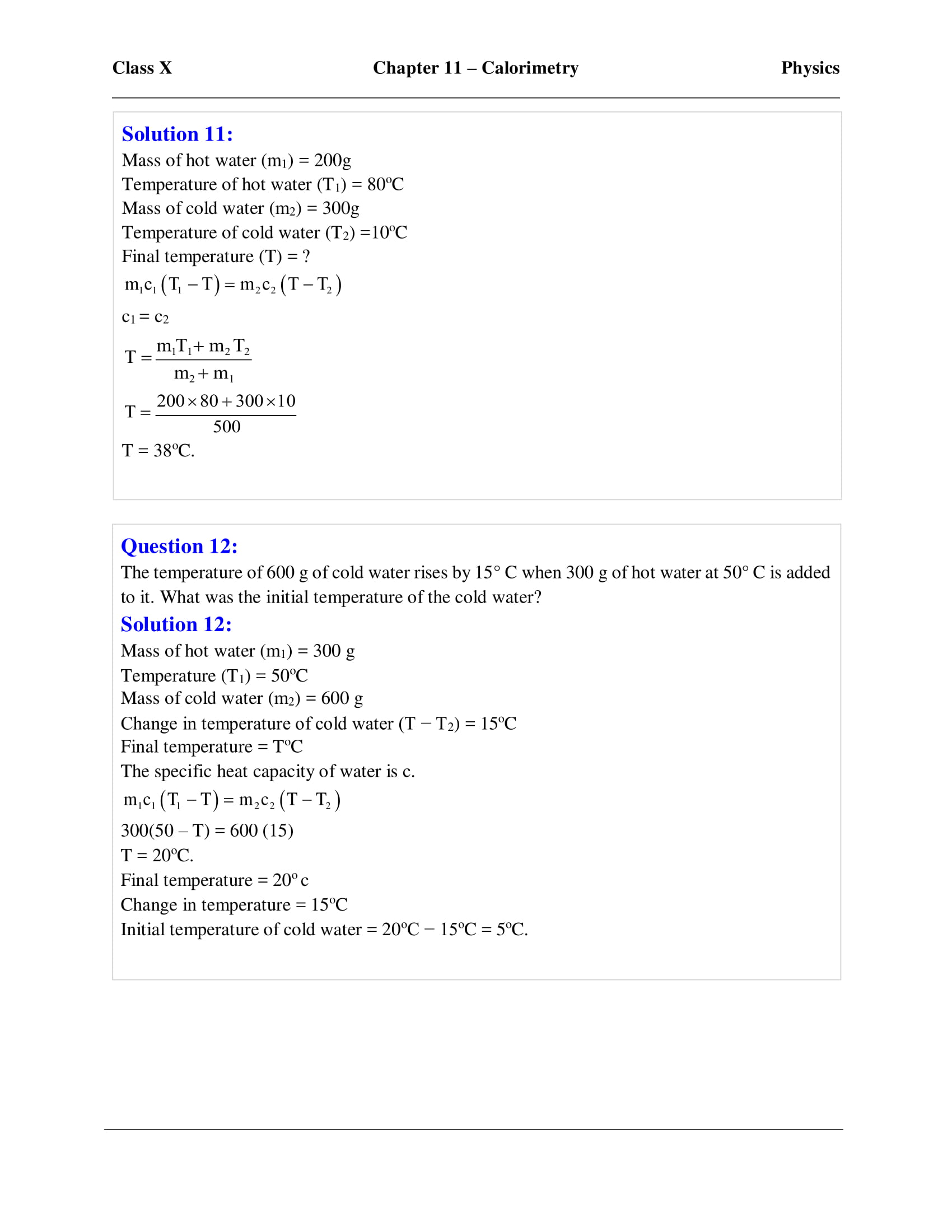 icse-selina-physics-solutions-class-10-chapter-11-calorimetry-15 icse-selina-physics-solutions-class-10-chapter-11-calorimetry-15