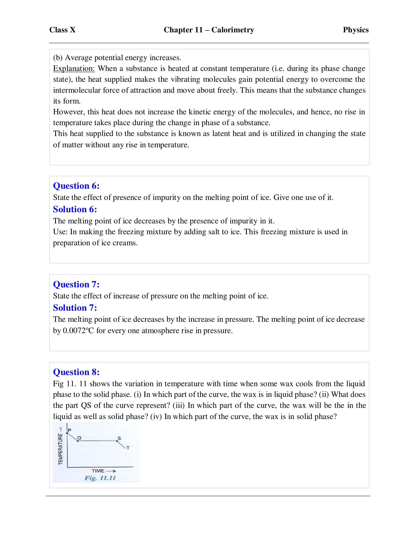 icse-selina-physics-solutions-class-10-chapter-11-calorimetry-18 icse-selina-physics-solutions-class-10-chapter-11-calorimetry-18