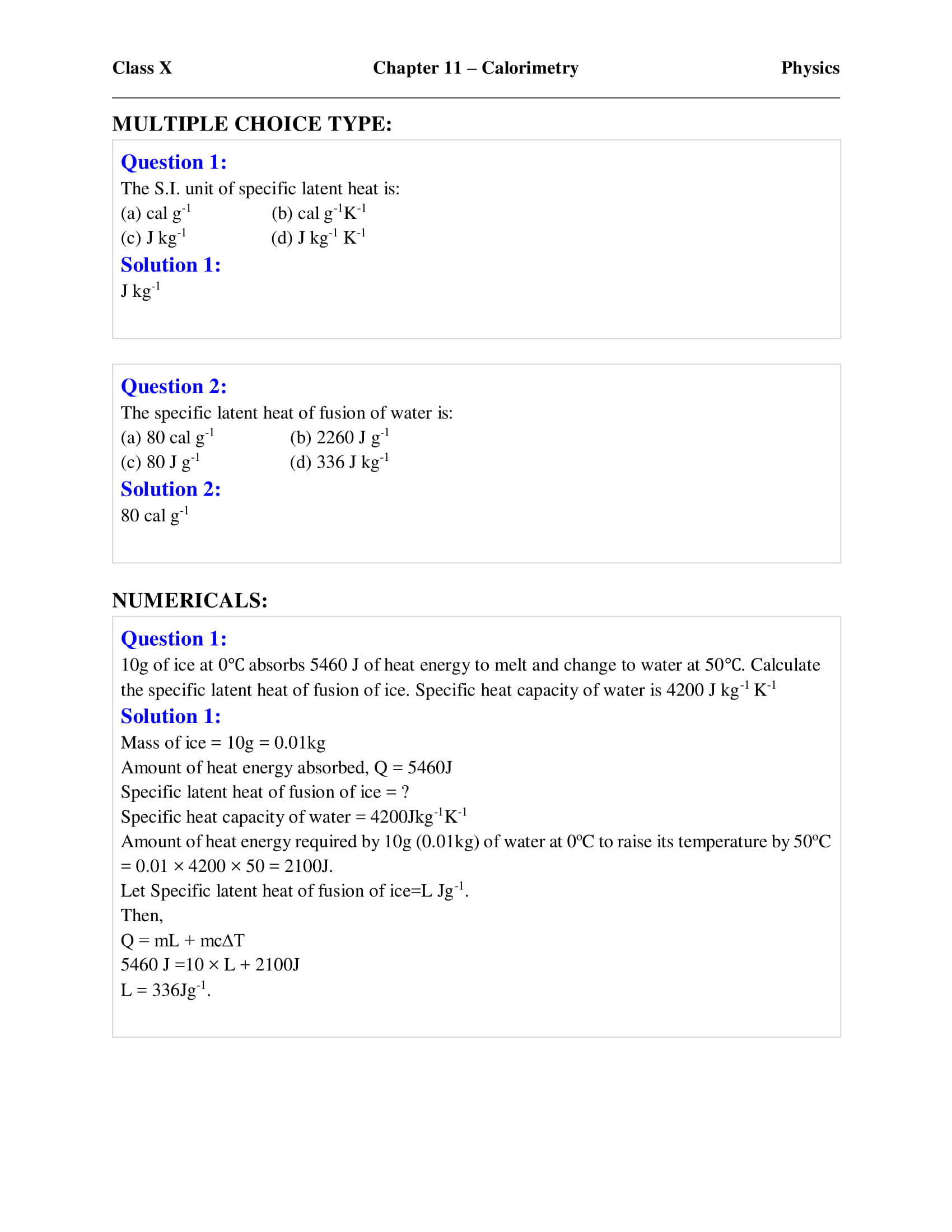 icse-selina-physics-solutions-class-10-chapter-11-calorimetry-25 icse-selina-physics-solutions-class-10-chapter-11-calorimetry-25