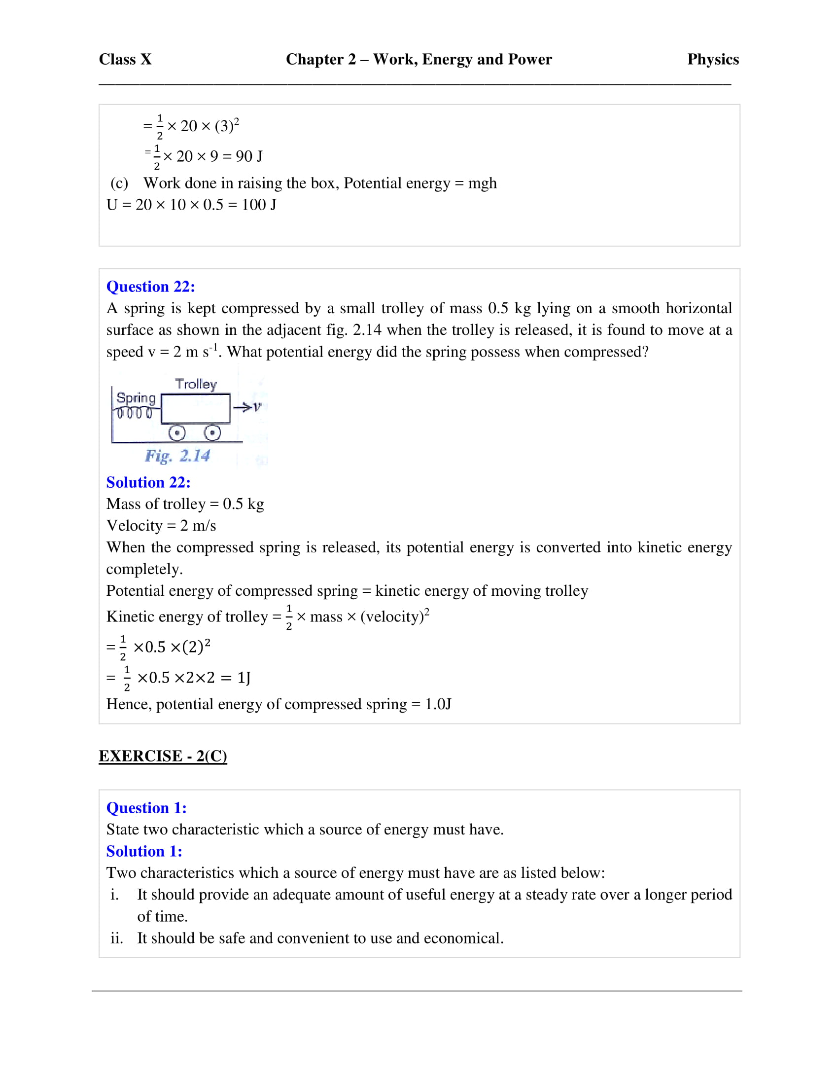 icse-selina-physics-solutions-class-10-chapter-2-work-energy-and-power-32 icse-selina-physics-solutions-class-10-chapter-2-work-energy-and-power-32