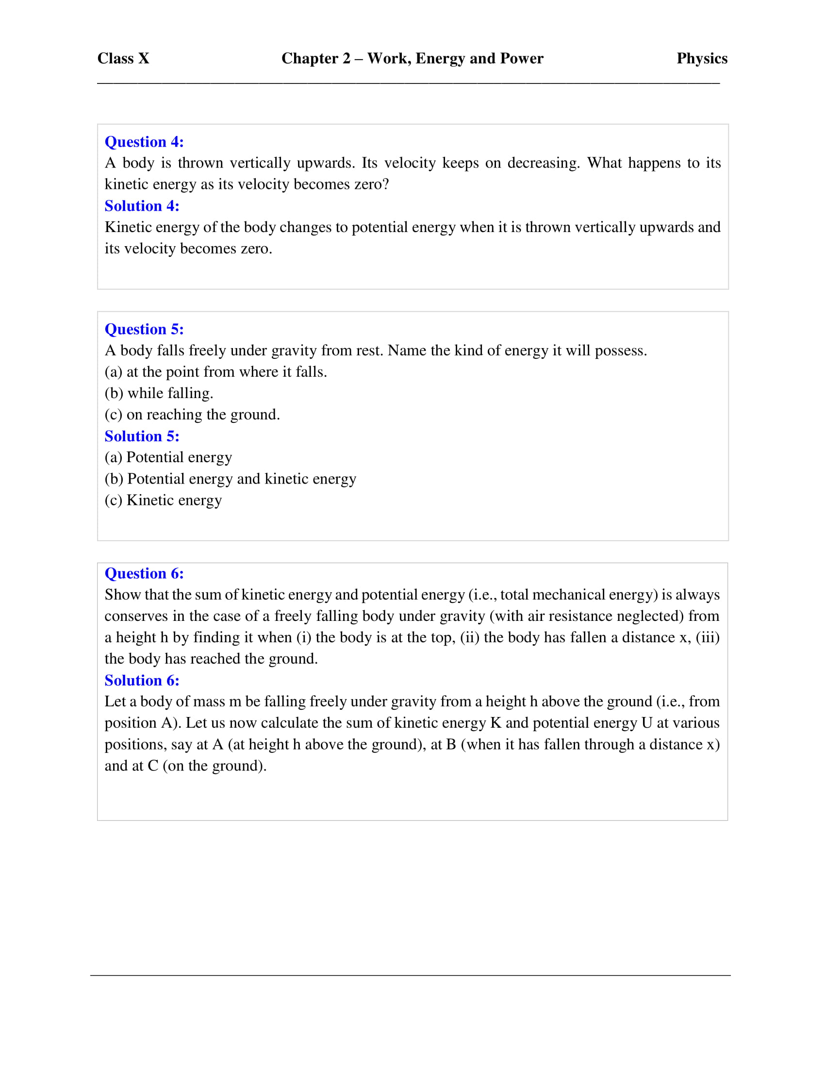icse-selina-physics-solutions-class-10-chapter-2-work-energy-and-power-41 icse-selina-physics-solutions-class-10-chapter-2-work-energy-and-power-41