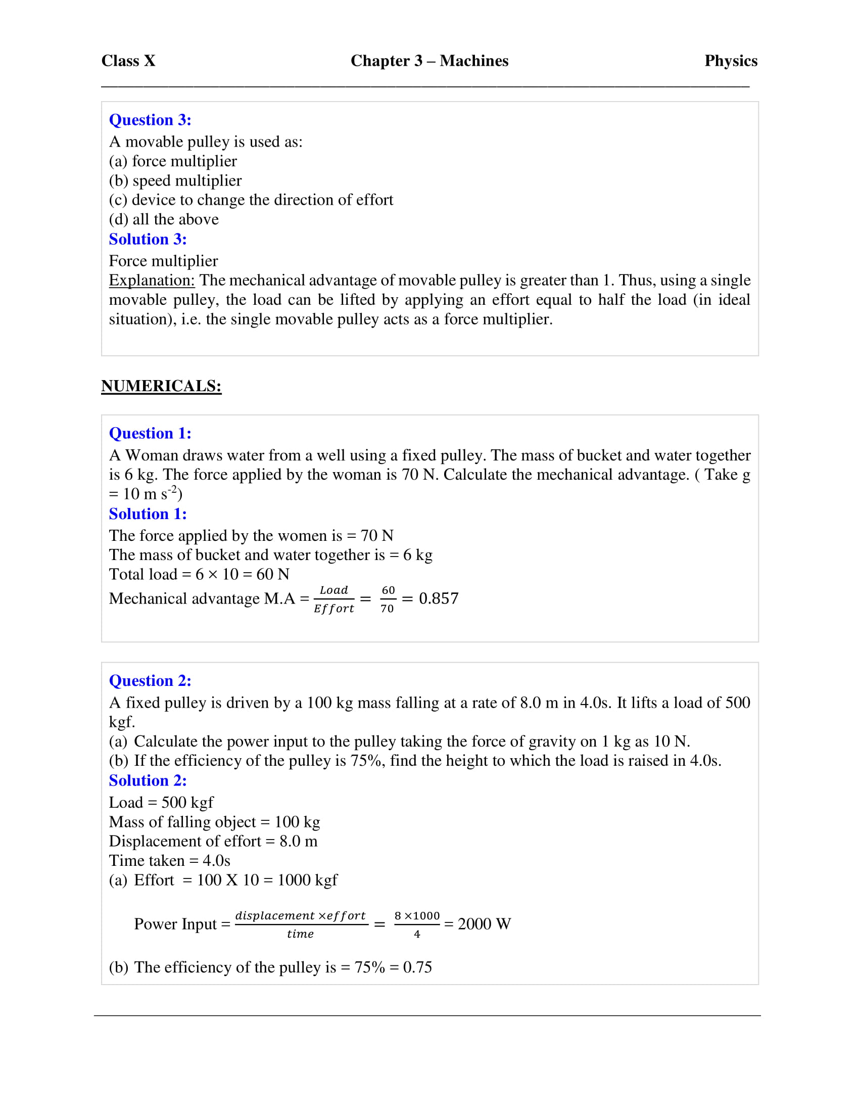 icse-selina-physics-solutions-class-10-chapter-3-machines-36 icse-selina-physics-solutions-class-10-chapter-3-machines-36